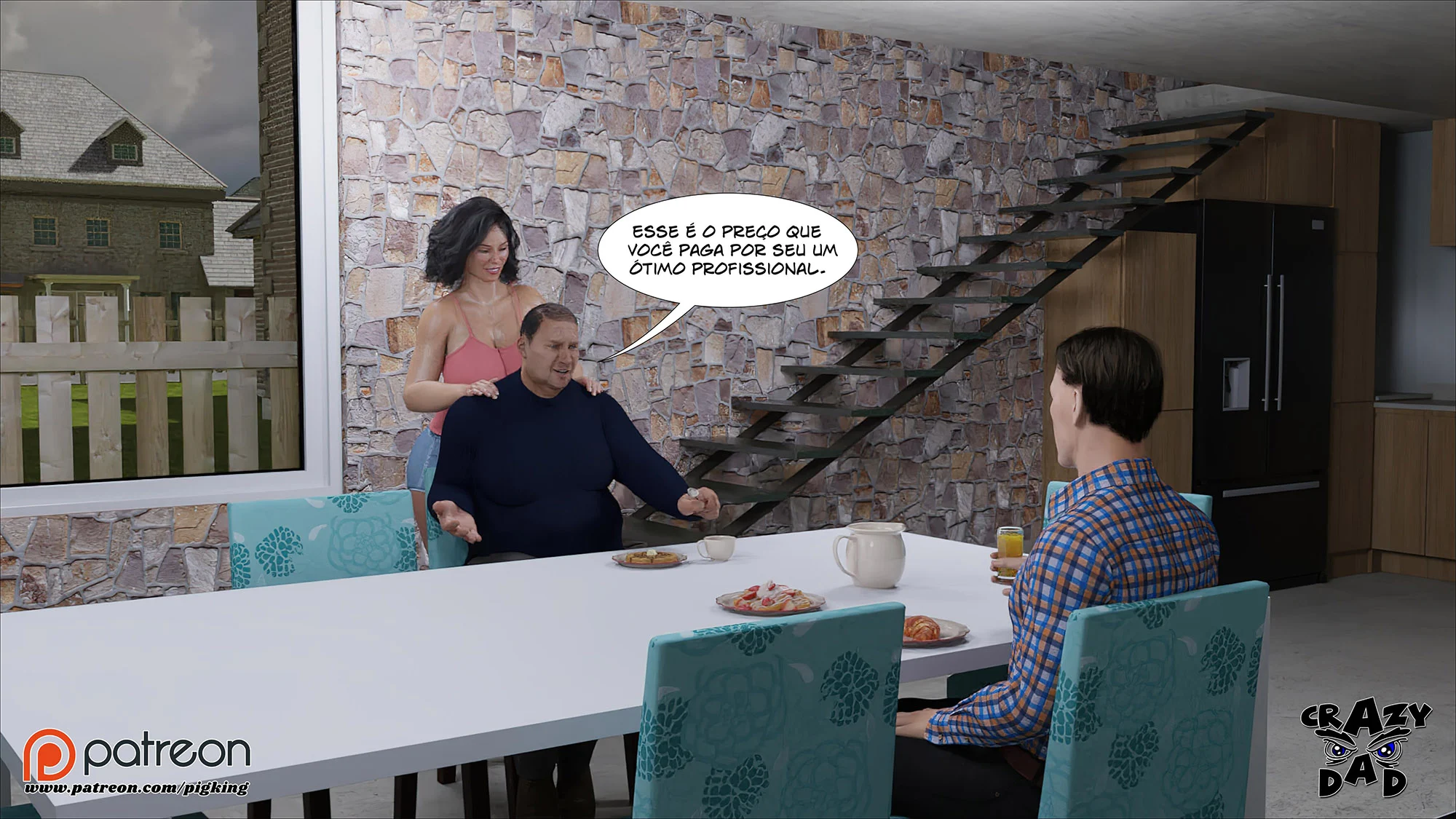 Mamãe me ajuda com muito prazer - HQ adulta explícita em 3D