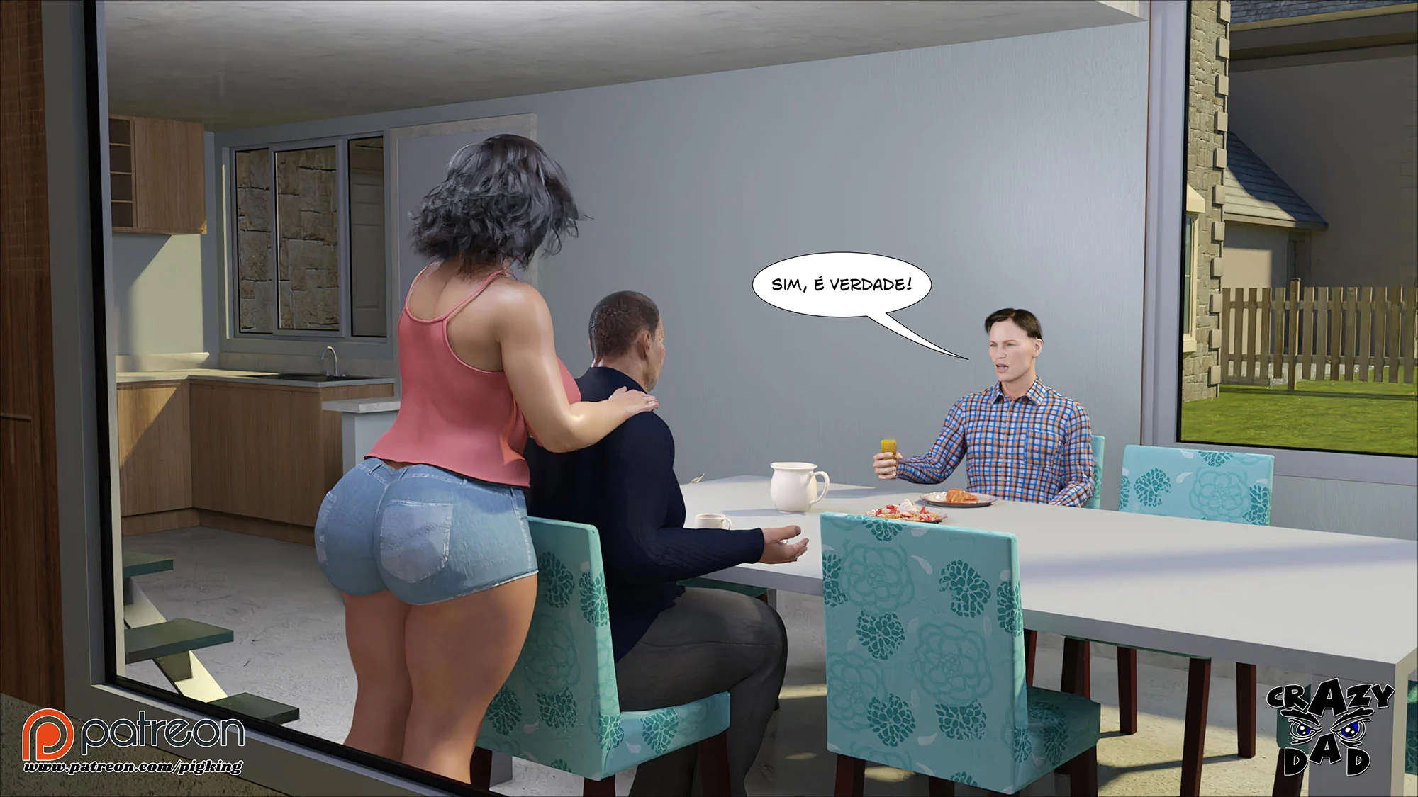 Mamãe me ajuda com muito prazer - HQ adulta explícita em 3D