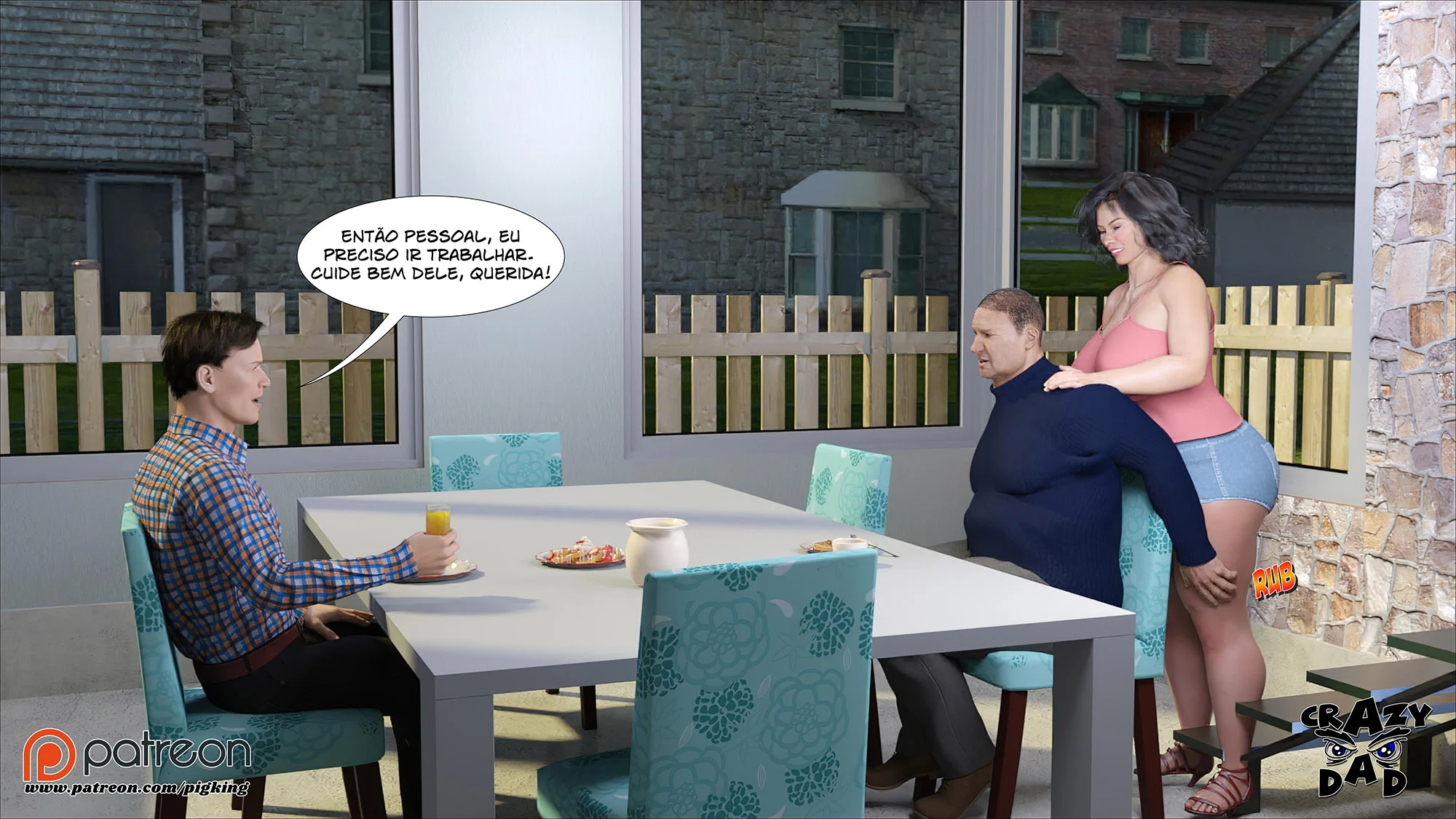 Mamãe me ajuda com muito prazer - HQ adulta explícita em 3D