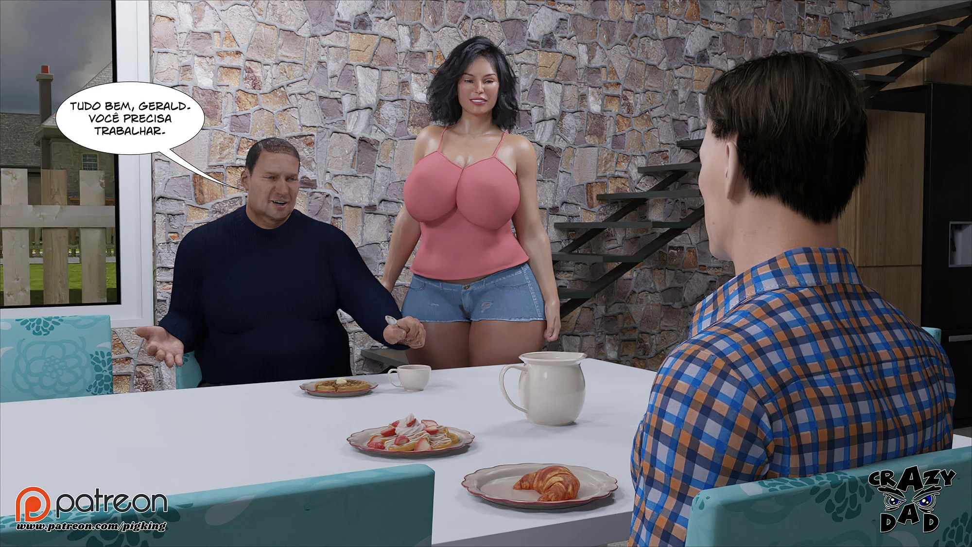 Mamãe me ajuda com muito prazer - HQ adulta explícita em 3D