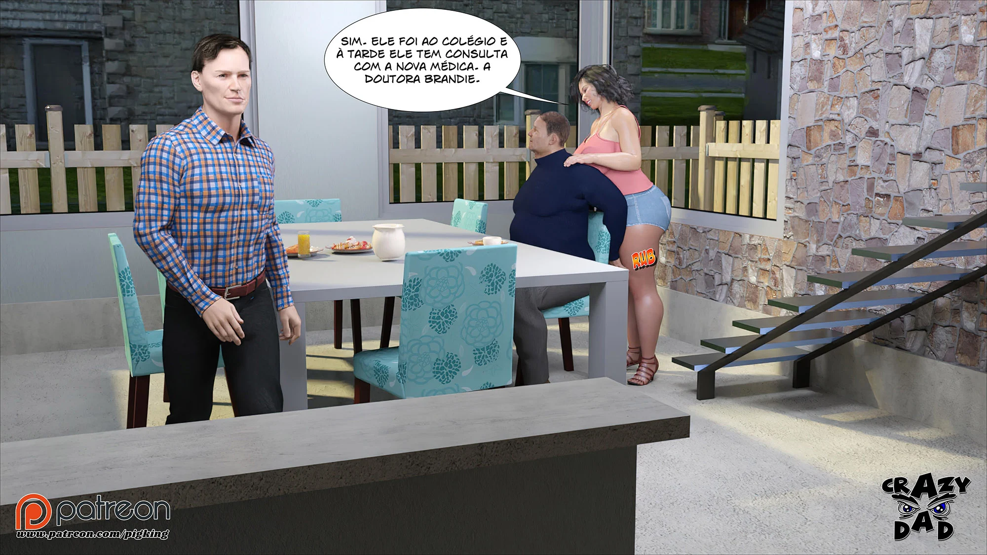 Mamãe me ajuda com muito prazer - HQ adulta explícita em 3D