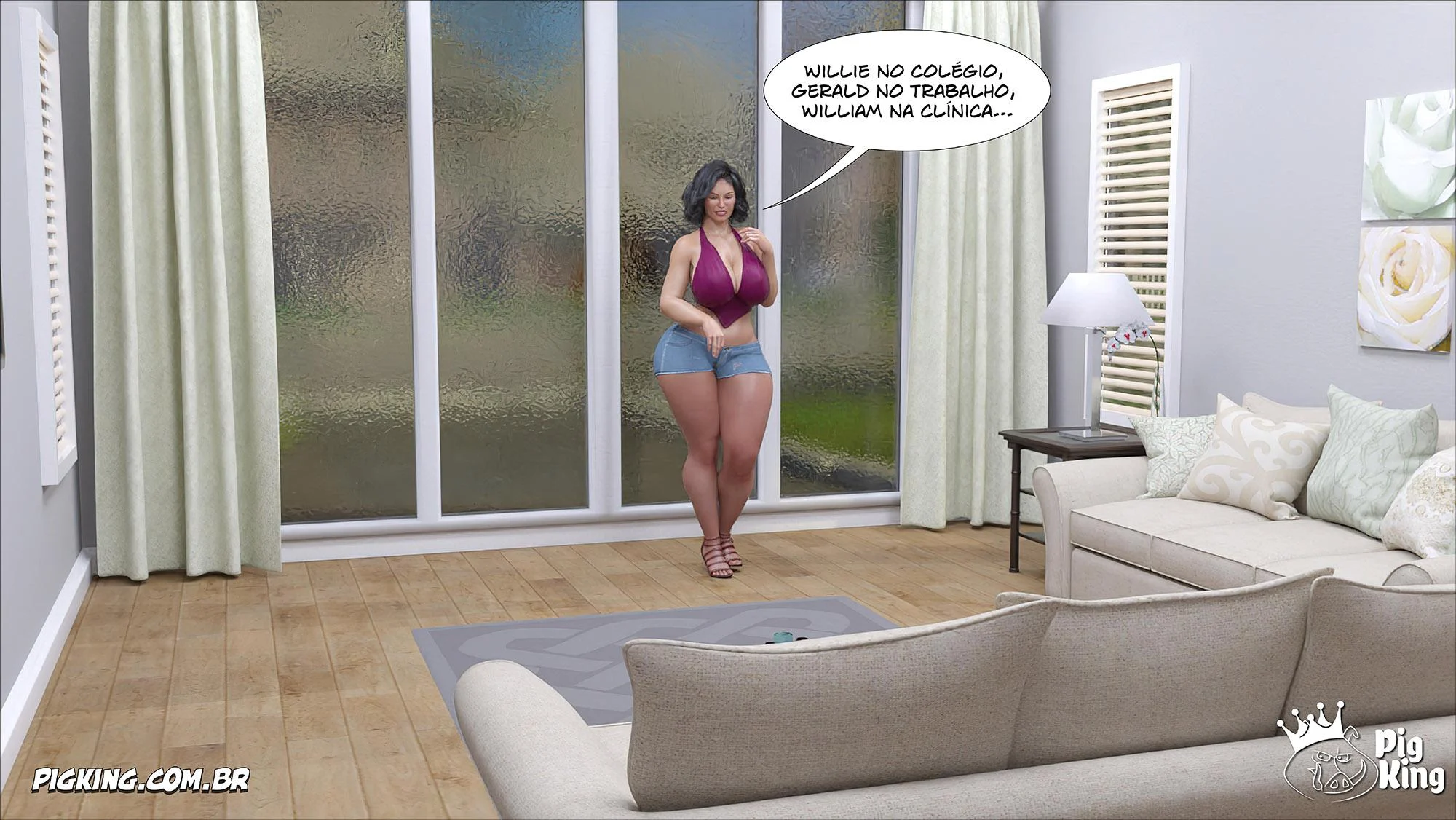 Mamãe me ajuda com tesão insaciável - HQ 3D picante e explícita Mamãe me ajuda com tesão insaciável - HQ 3D picante e explícita