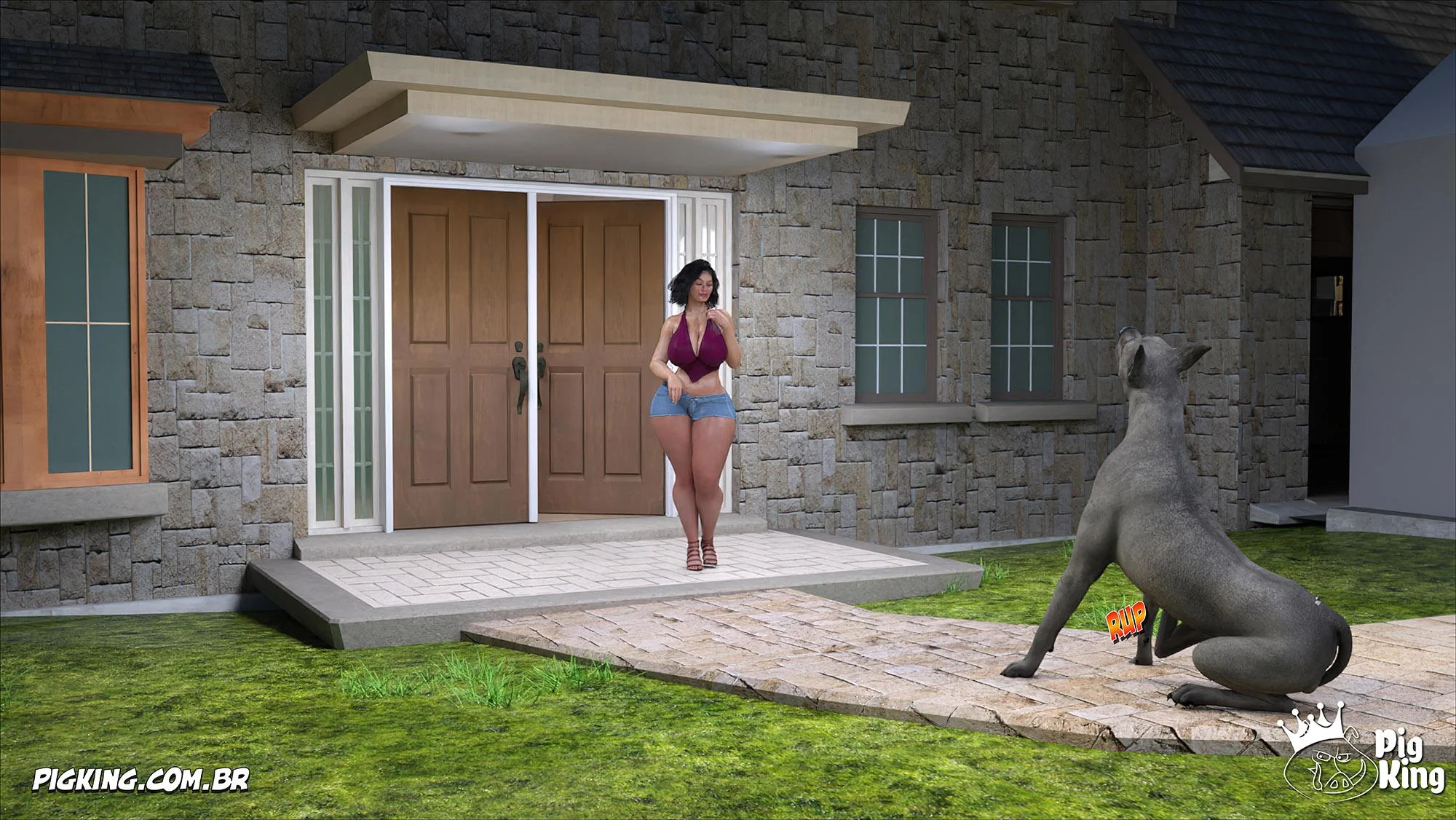 Mamãe me ajuda com tesão insaciável - HQ 3D picante e explícita Mamãe me ajuda com tesão insaciável - HQ 3D picante e explícita