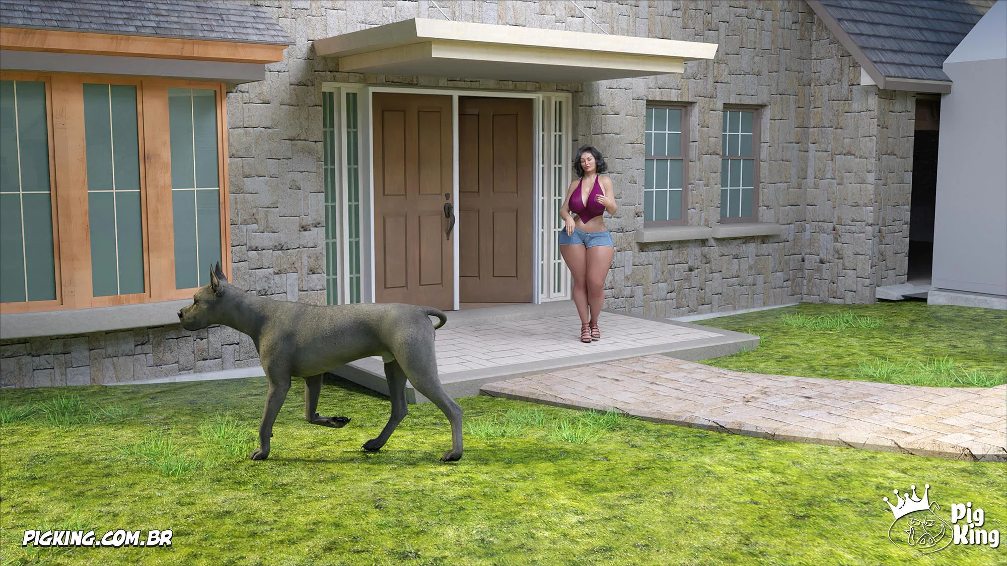 Mamãe me ajuda com tesão insaciável - HQ 3D picante e explícita Mamãe me ajuda com tesão insaciável - HQ 3D picante e explícita