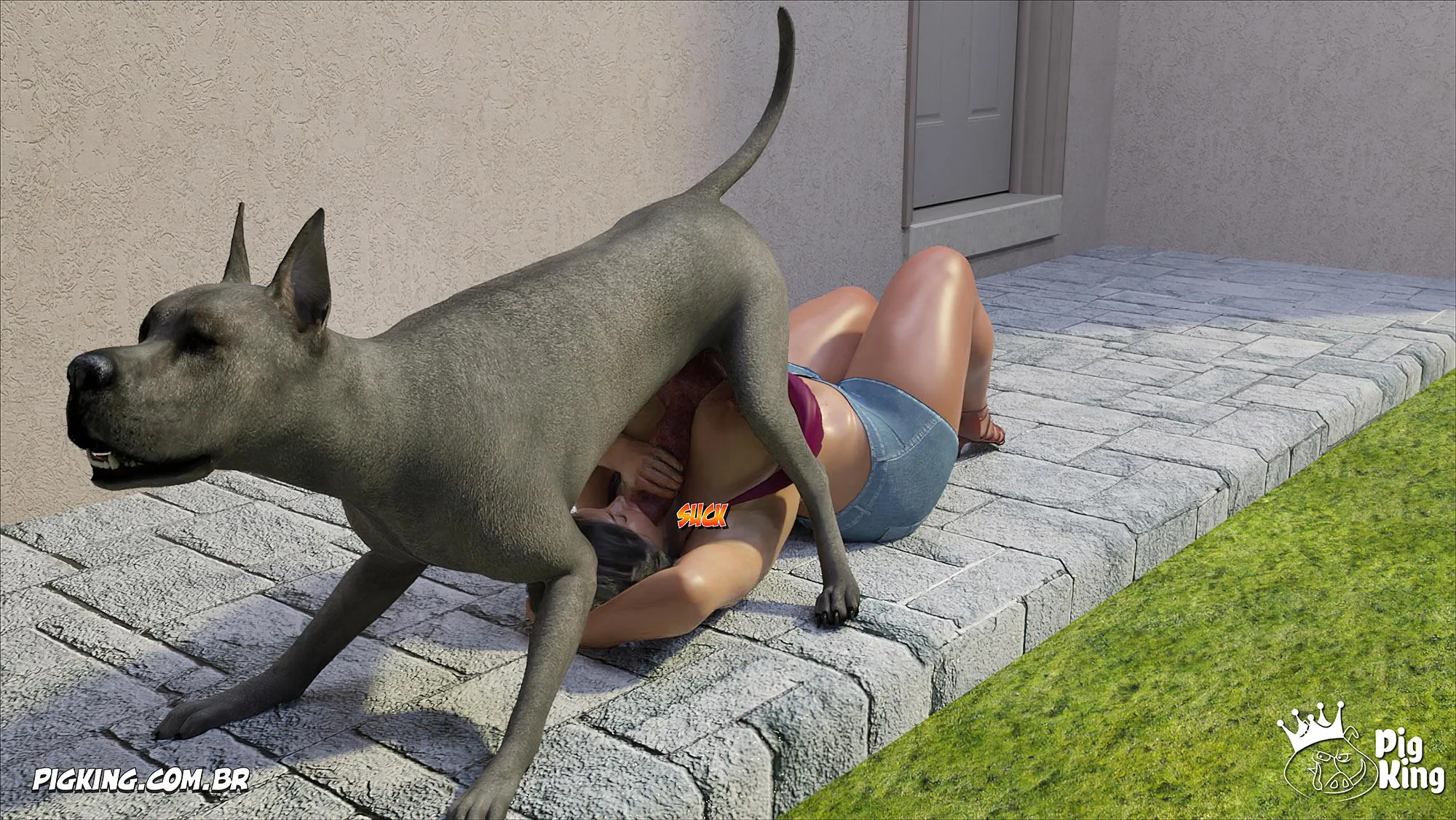 Mamãe me ajuda com tesão insaciável - HQ 3D picante e explícita