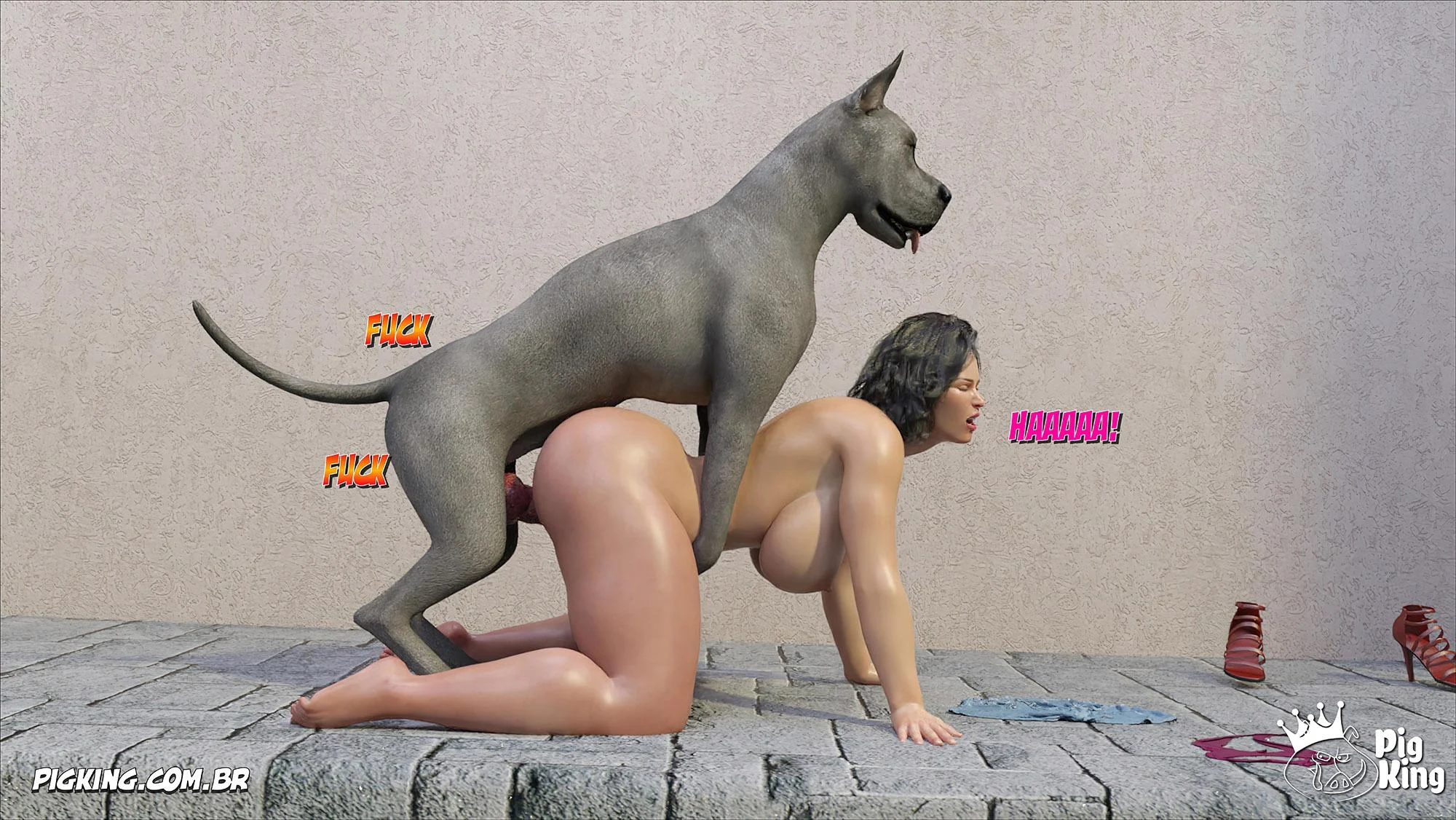 Quadrinhos Moms Help 57: Tesão 3D Explícito para Adultos