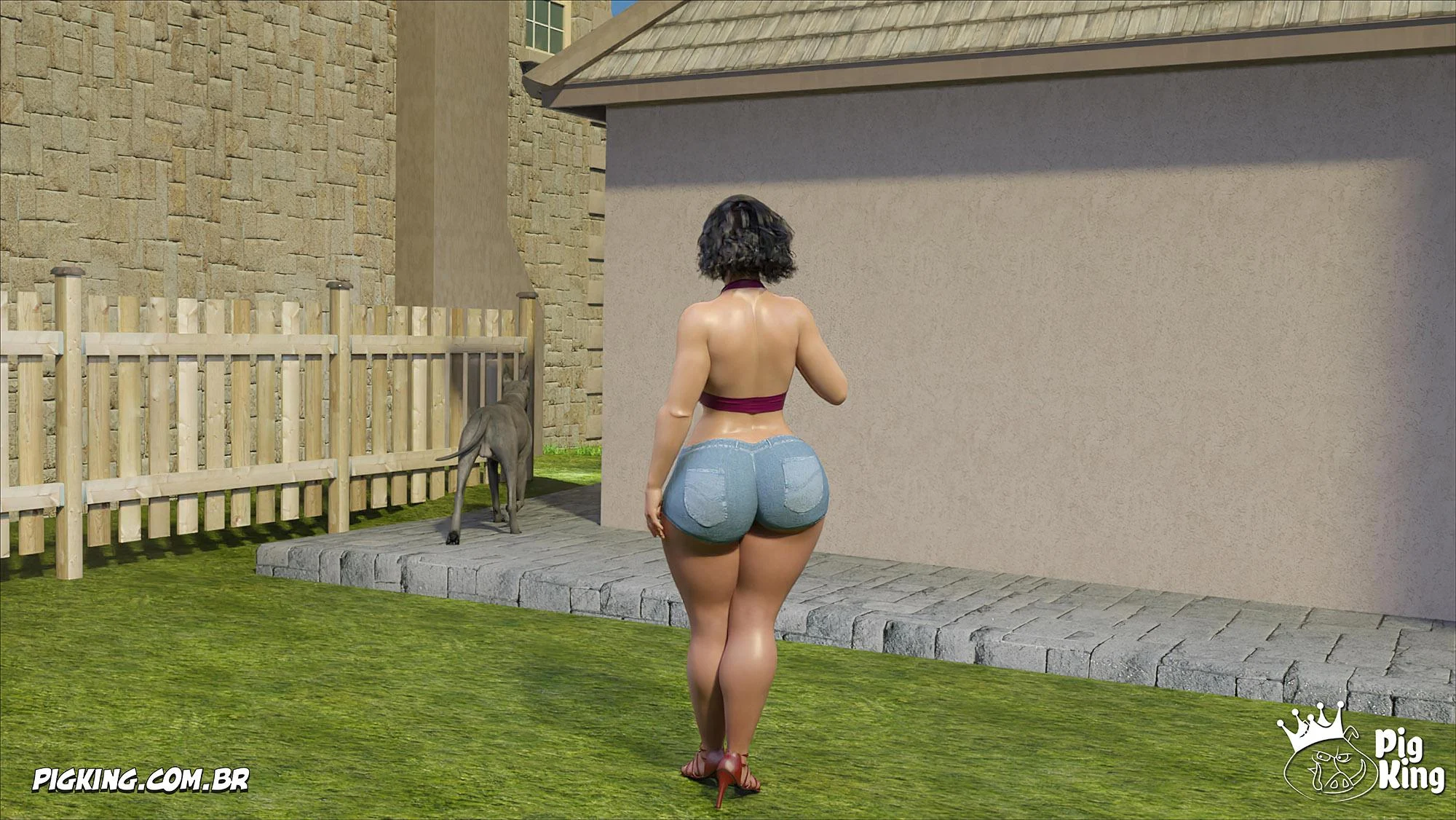 Quadrinhos Moms Help 57: Tesão 3D Explícito para Adultos