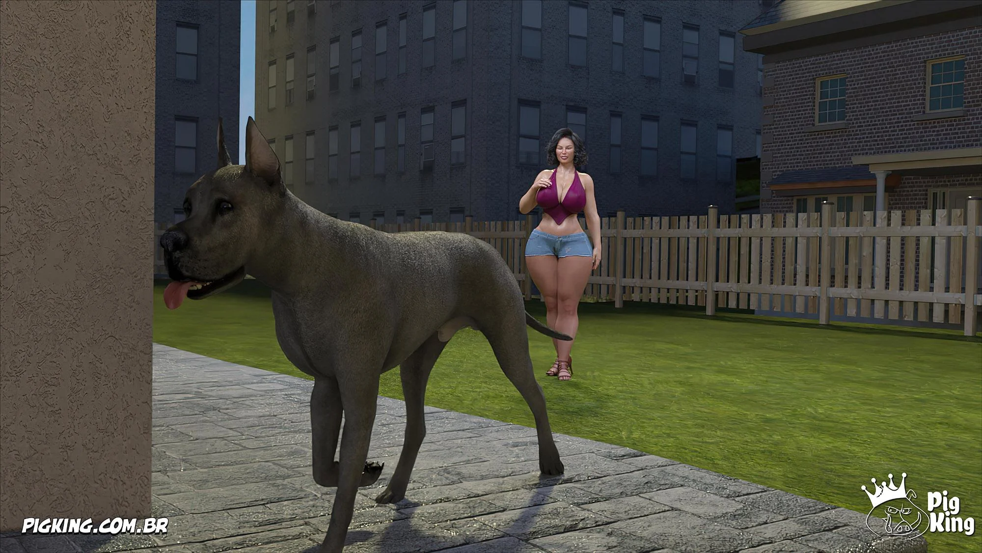 Quadrinhos Moms Help 57: Tesão 3D Explícito para Adultos