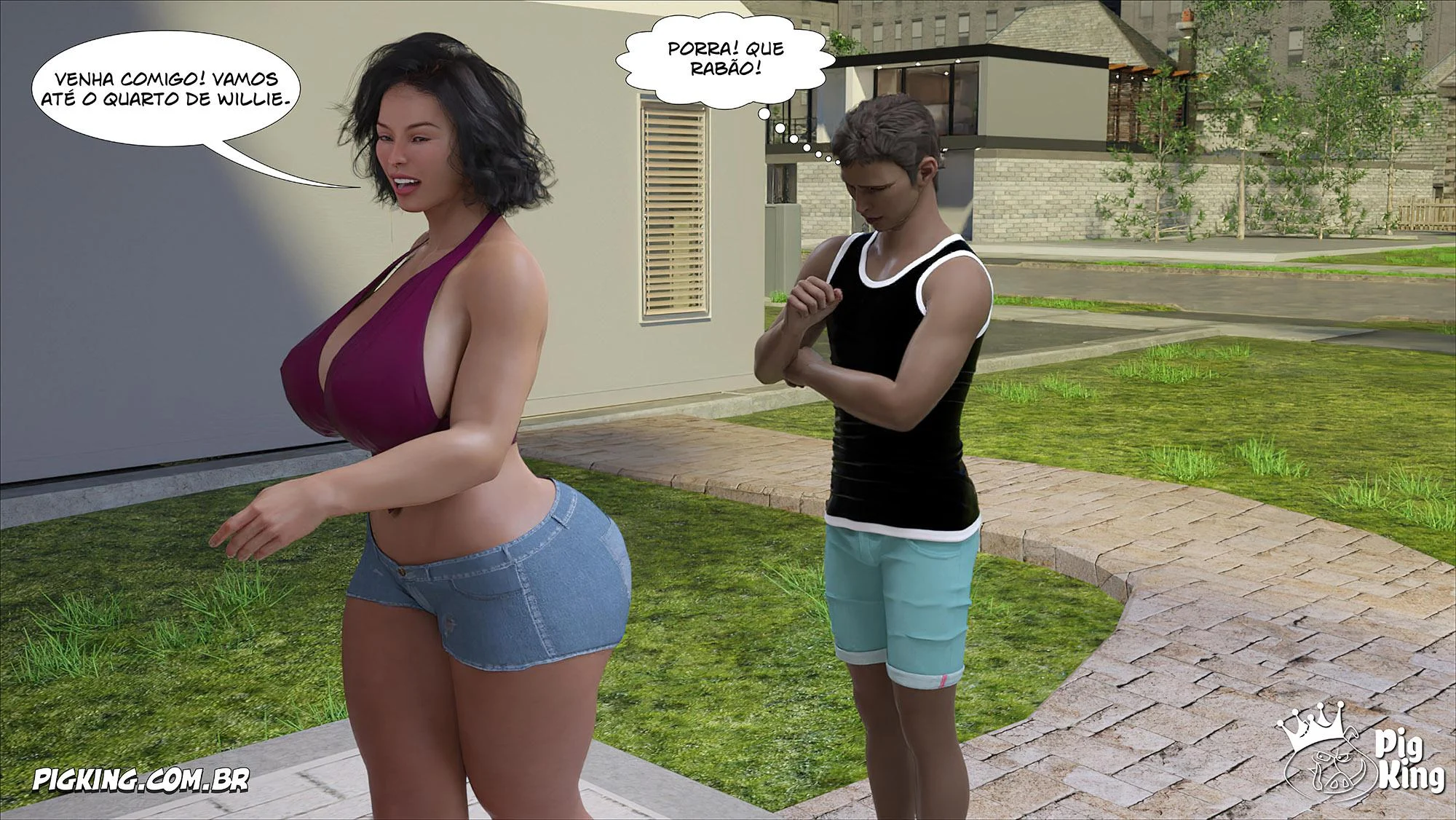 Quadrinhos Eróticos 3D: Ajuda da Mãe Parte 58 - Sexo Explícito em HQ Quadrinhos Eróticos 3D: Ajuda da Mãe Parte 58 - Sexo Explícito em HQ