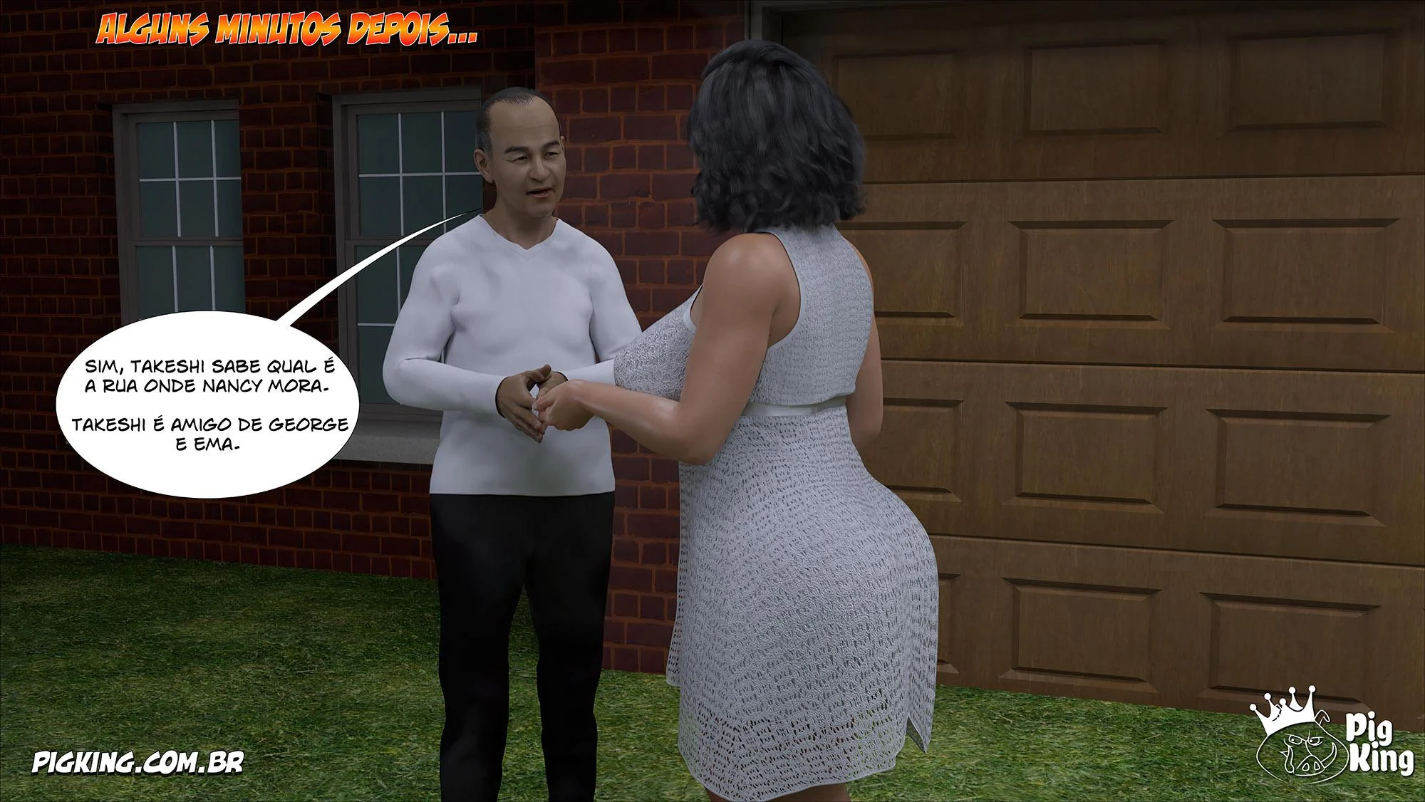 Sua própria mãe implorando por pica em HQ 3D explícita