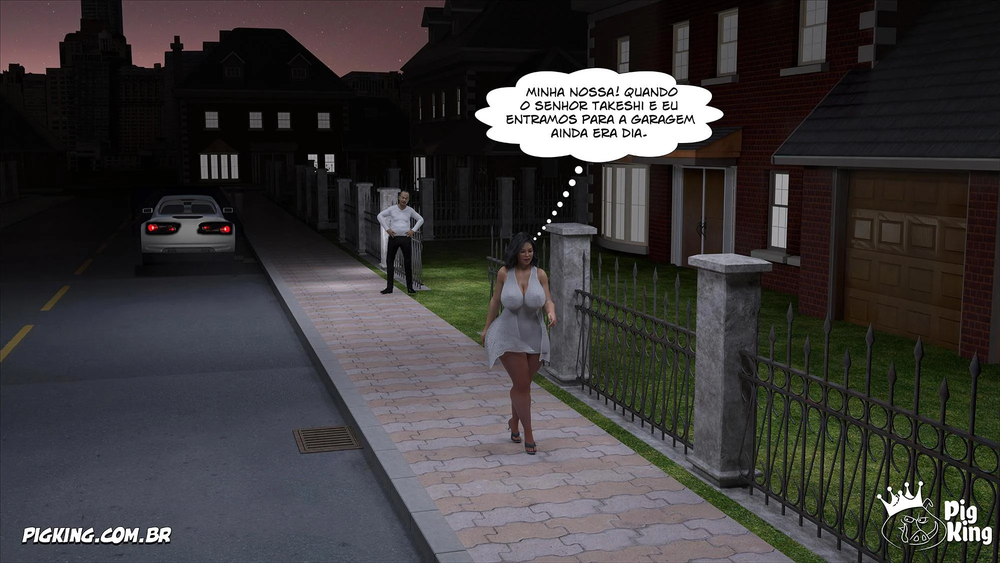 Sua própria mãe implorando por pica em HQ 3D explícita