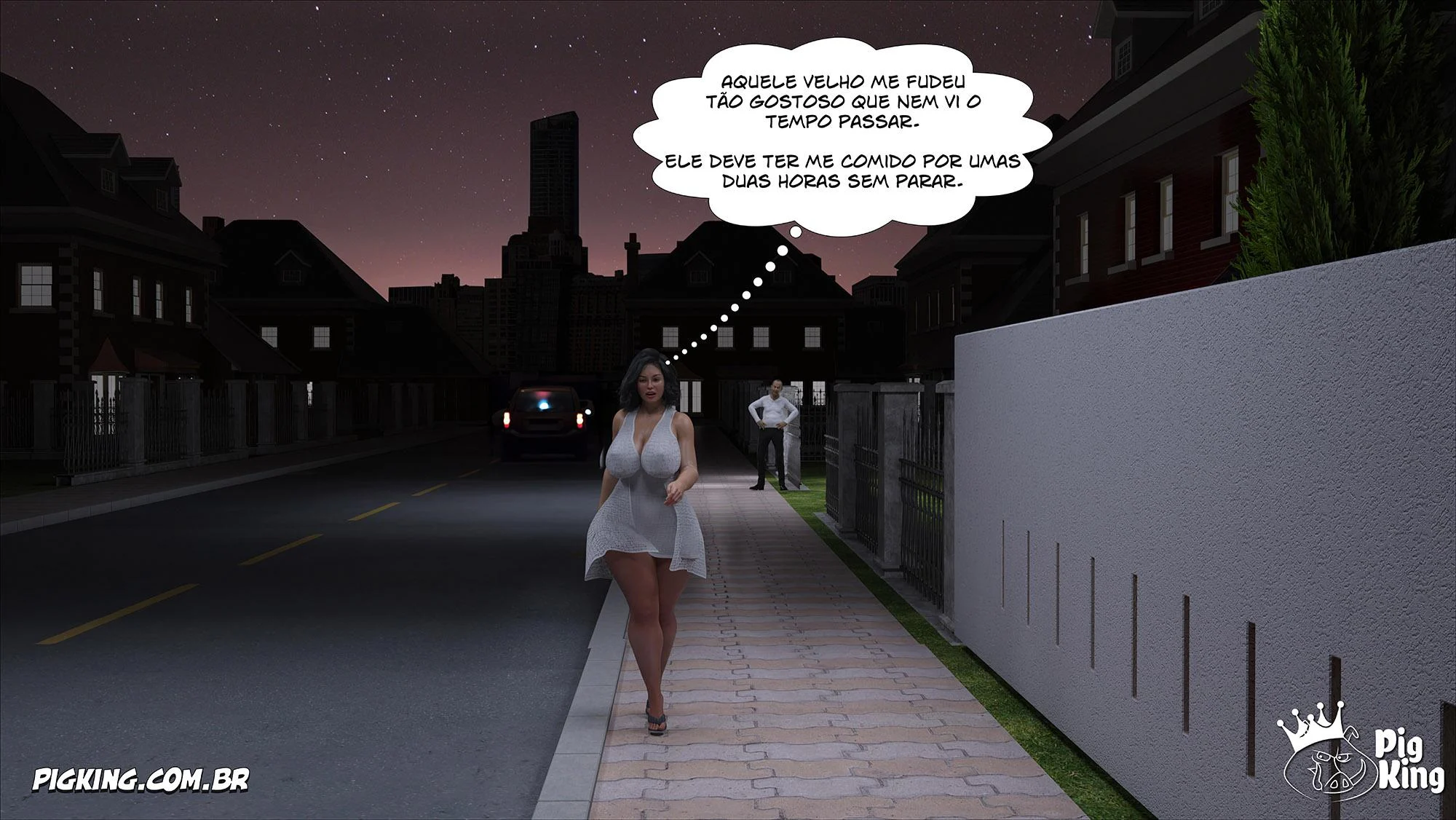 Sua própria mãe implorando por pica em HQ 3D explícita