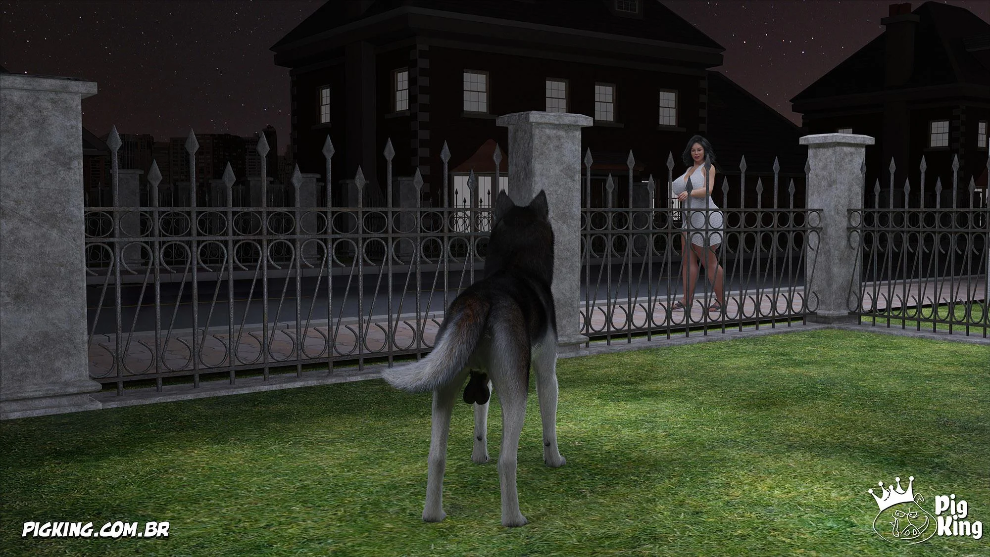 Sua própria mãe implorando por pica em HQ 3D explícita