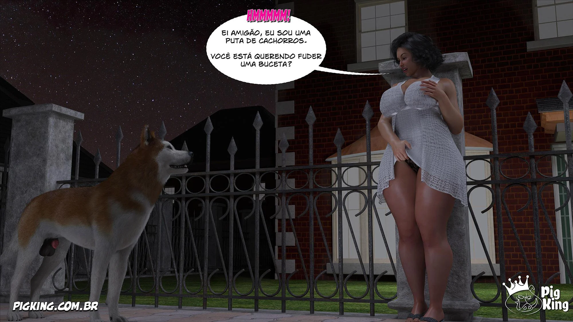 Sua própria mãe implorando por pica em HQ 3D explícita