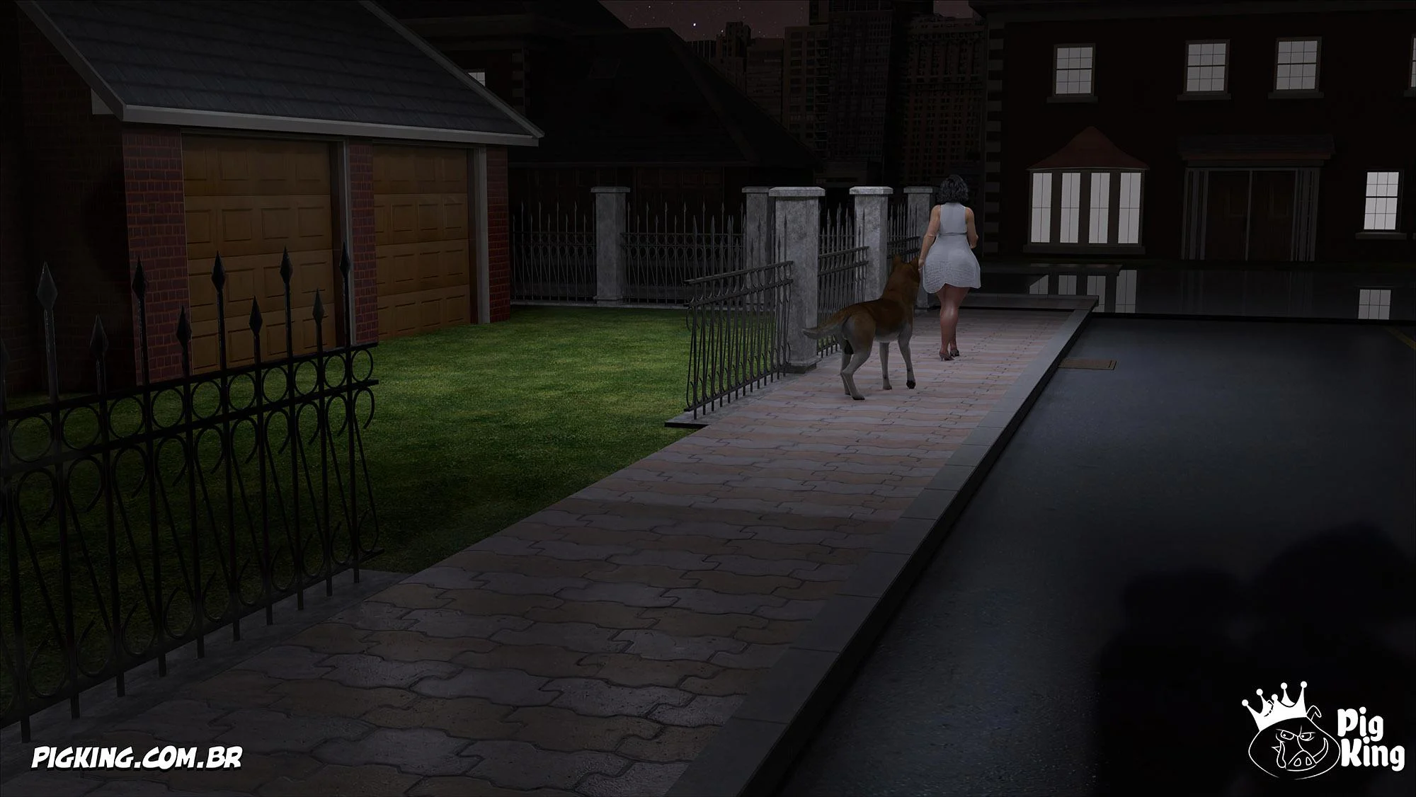 Sua própria mãe implorando por pica em HQ 3D explícita