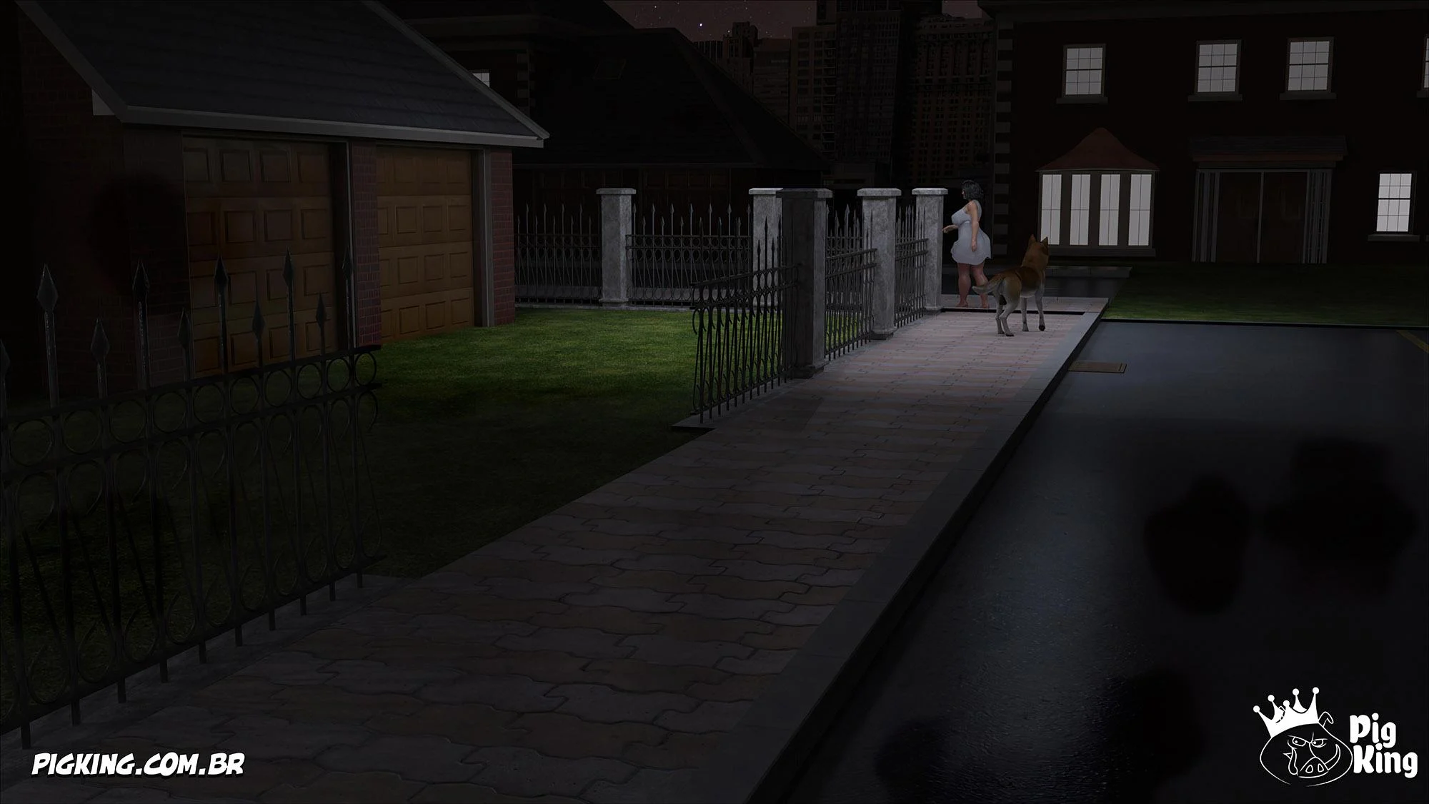 Sua própria mãe implorando por pica em HQ 3D explícita