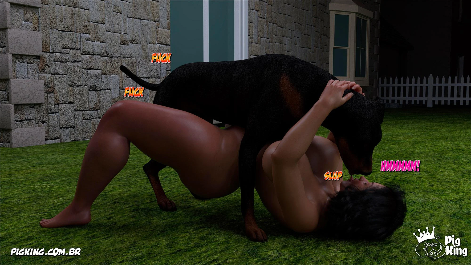 Mamãe Safada em HQ 3D: Ajuda Profunda na Sala