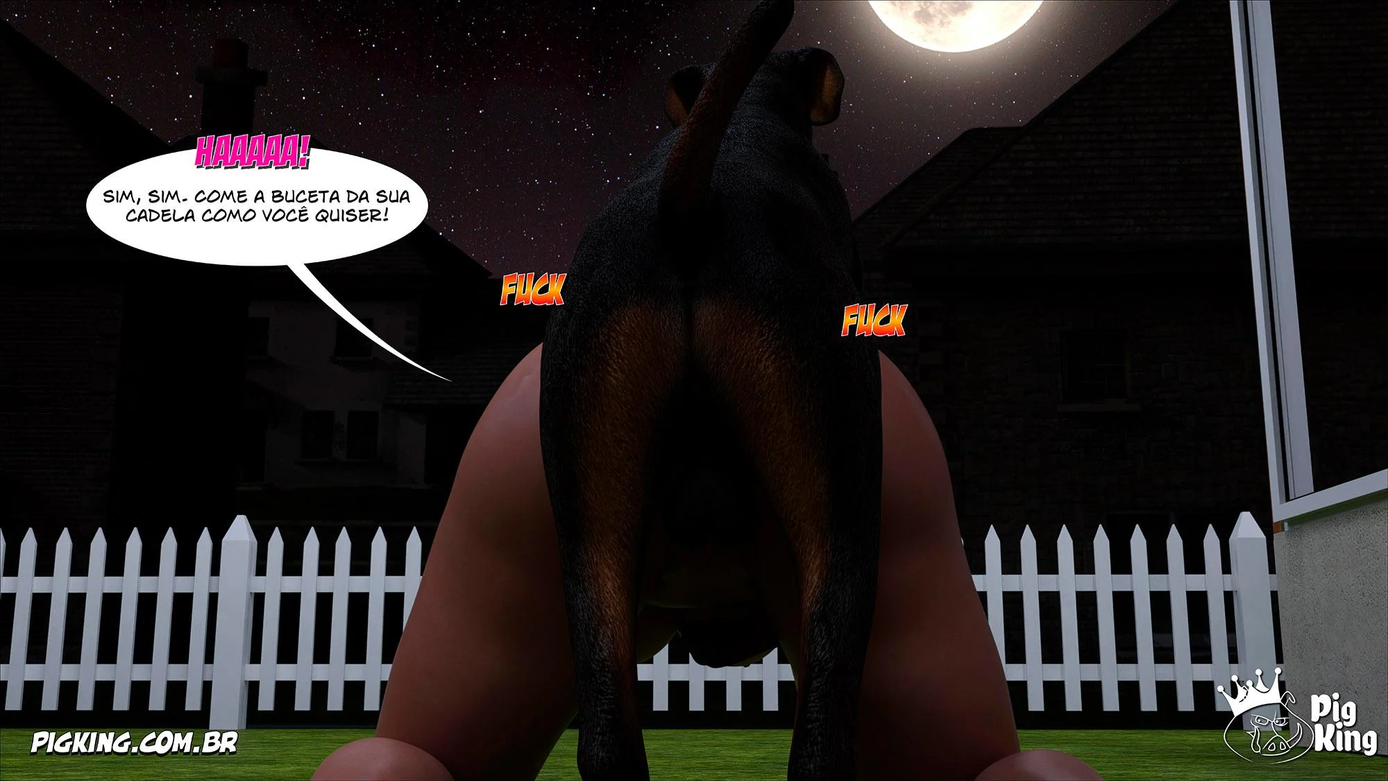 Mamãe Safada em HQ 3D: Ajuda Profunda na Sala