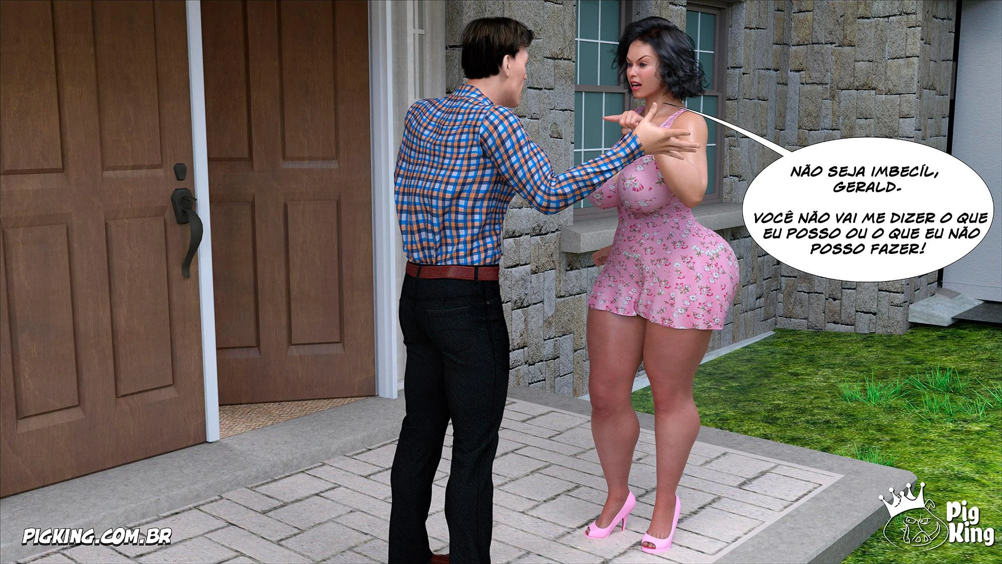 Mamãe Adora Dar Uma Mãozinha - HQ Pornô em 3D Explícita Mamãe Adora Dar Uma Mãozinha - HQ Pornô em 3D Explícita