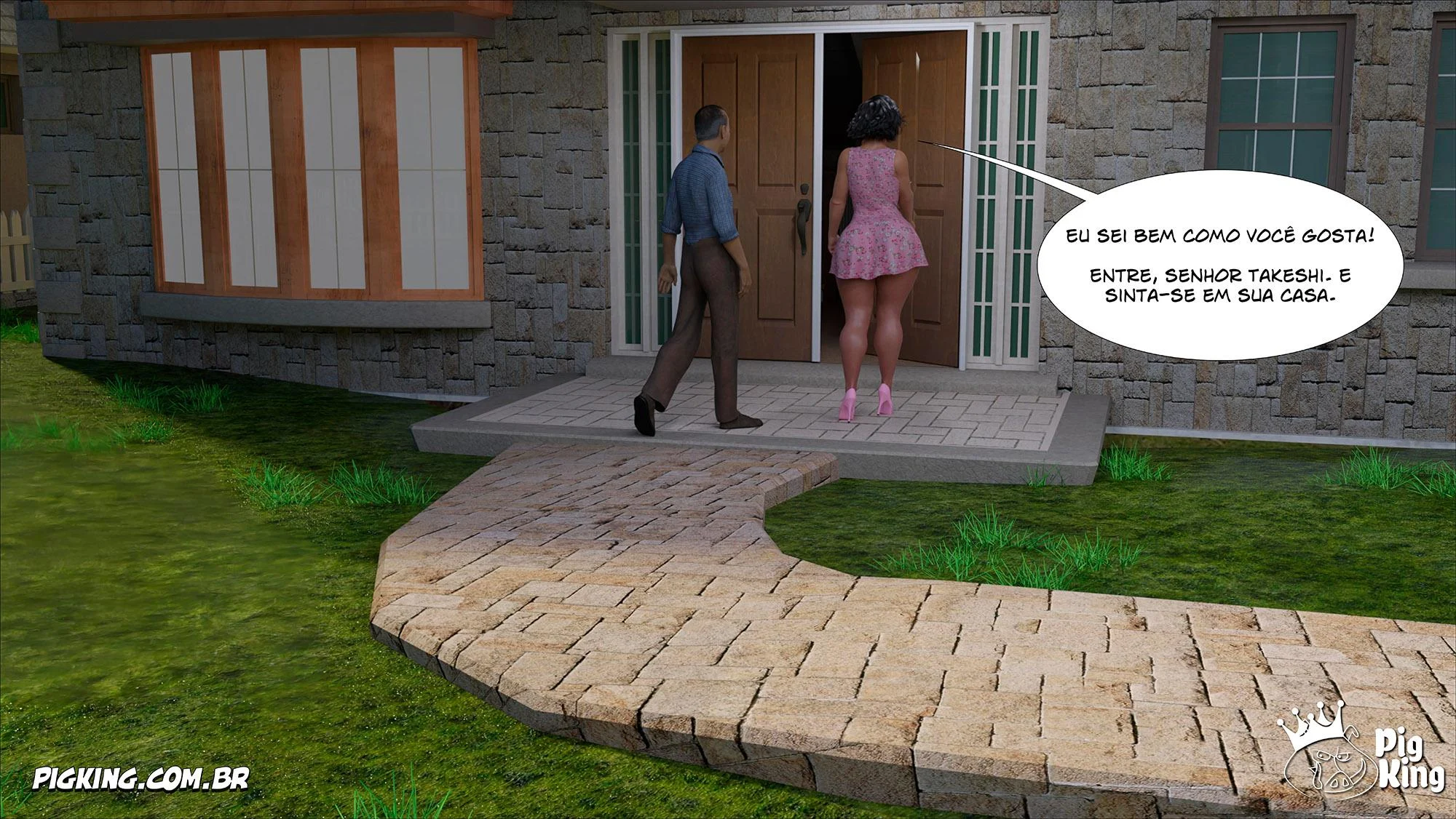 Mamãe Adora Dar Uma Mãozinha - HQ Pornô em 3D Explícita