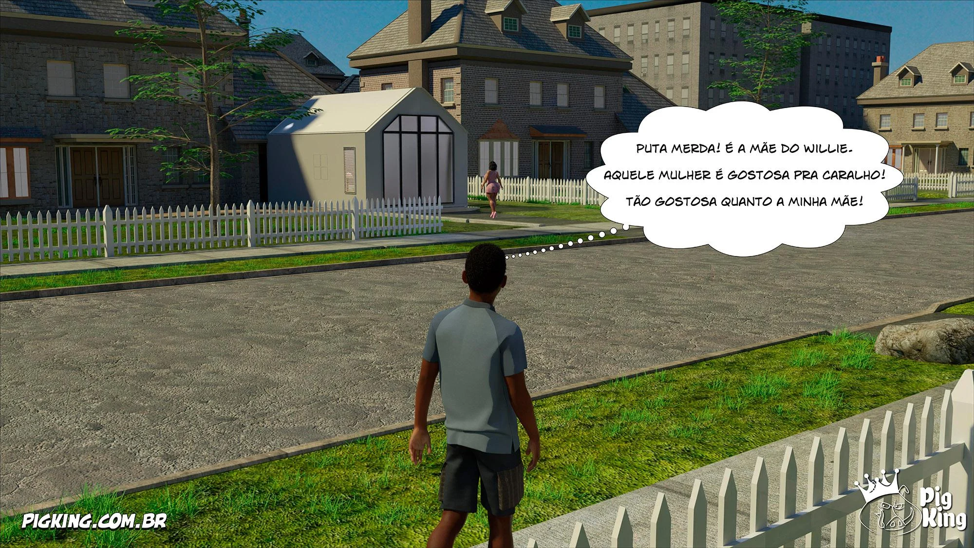 Mamãe Gostosa: Sexo Explícito em 3D nos Quadrinhos Eróticos