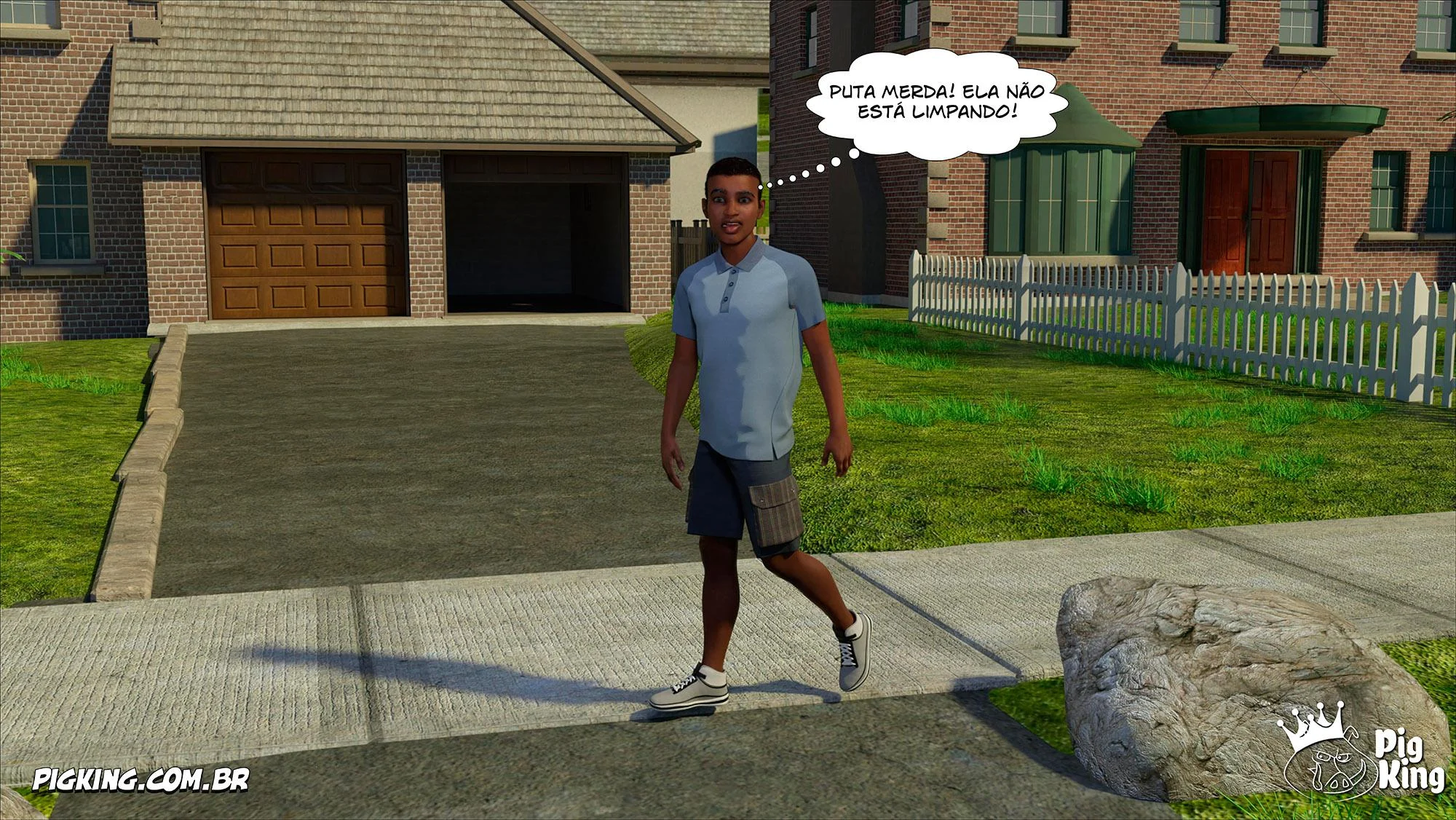 Mamãe Gostosa: Sexo Explícito em 3D nos Quadrinhos Eróticos