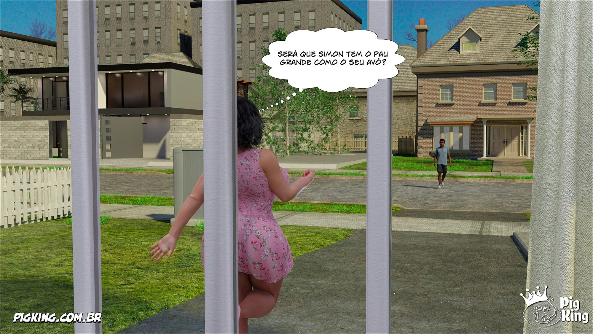 Mamãe Gostosa: Sexo Explícito em 3D nos Quadrinhos Eróticos