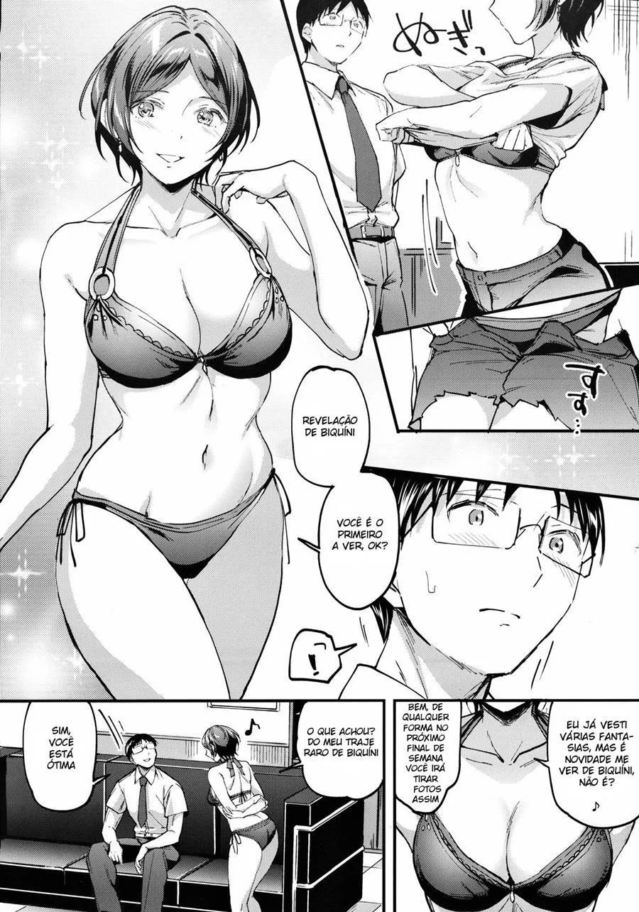 As Aventuras Eróticas de Kanade de Biquíni: Histórias Picantes em HQ