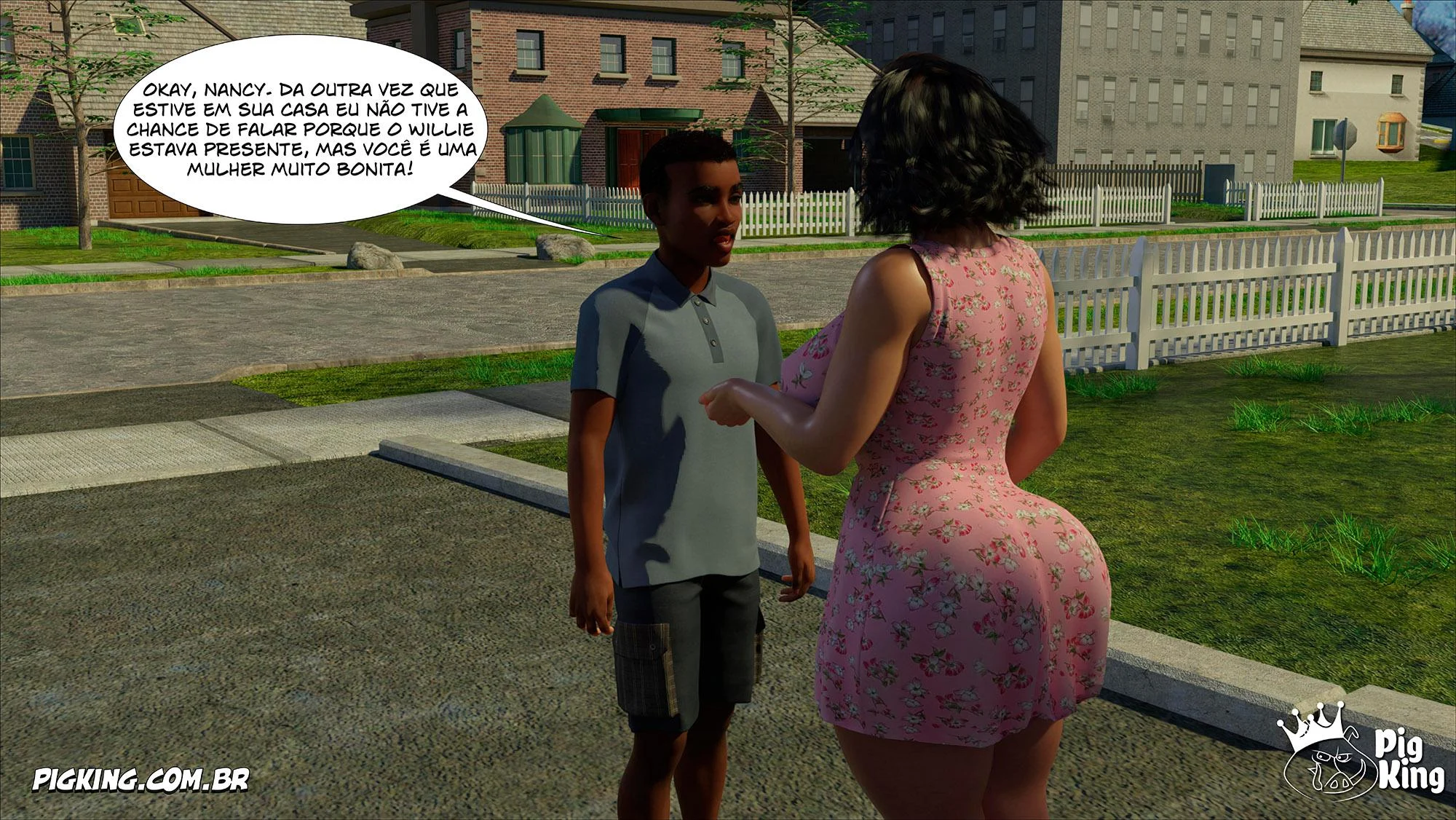 Ajuda Safada da Mamãe 73: Sexo Explícito em HQ 3D