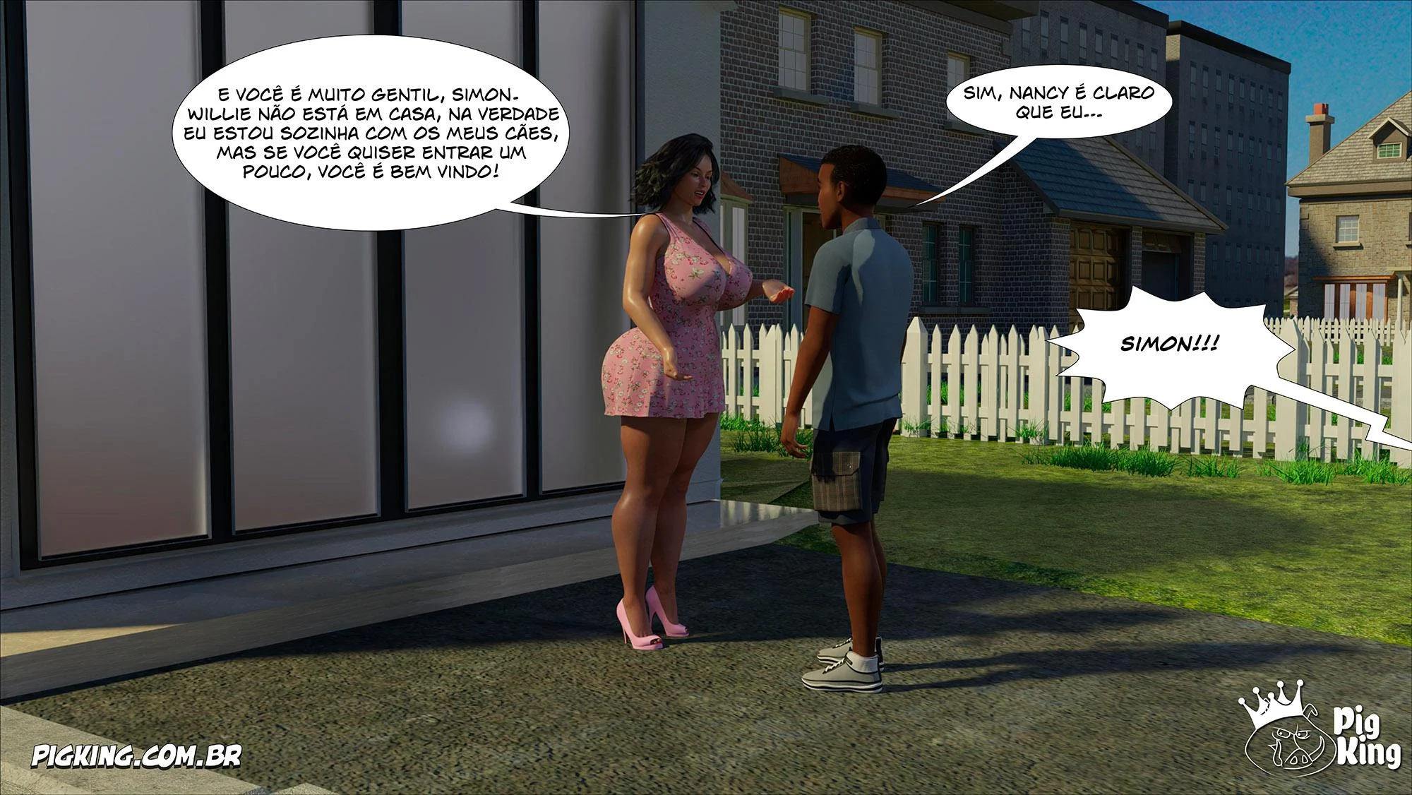 Ajuda Safada da Mamãe 73: Sexo Explícito em HQ 3D