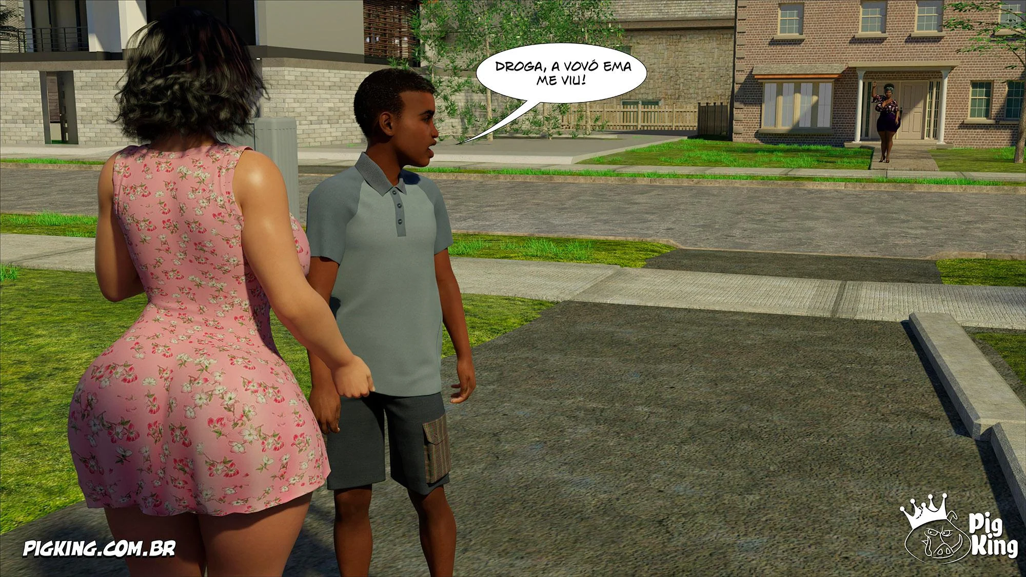 Ajuda Safada da Mamãe 73: Sexo Explícito em HQ 3D