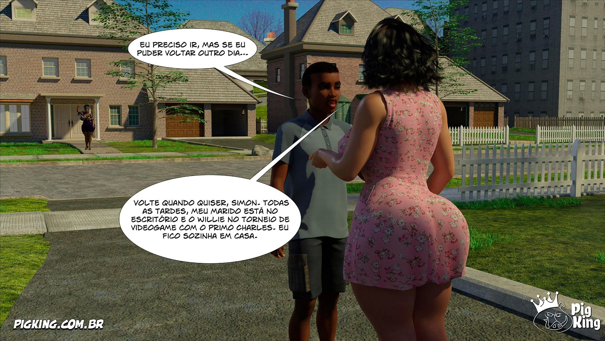 Ajuda Safada da Mamãe 73: Sexo Explícito em HQ 3D