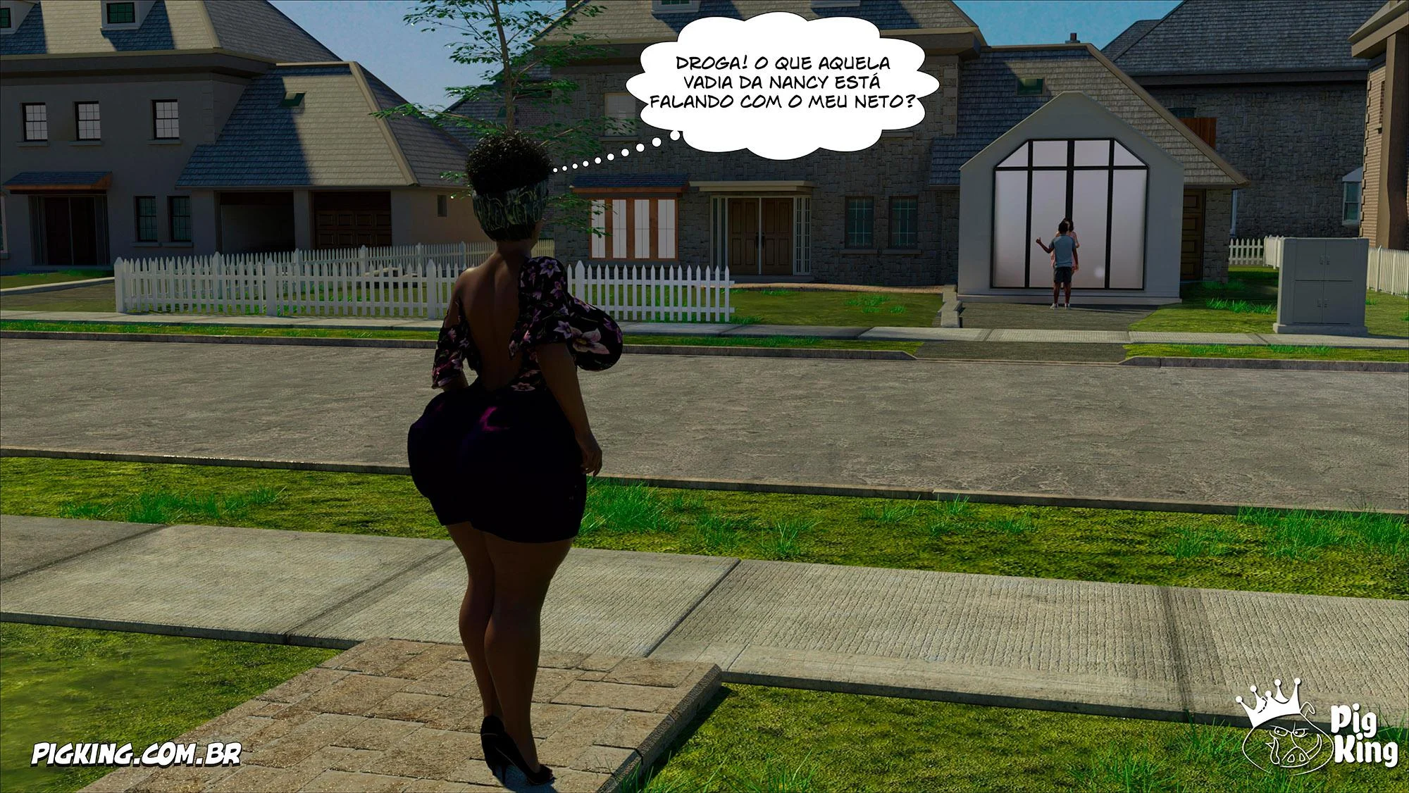 Ajuda Safada da Mamãe 73: Sexo Explícito em HQ 3D