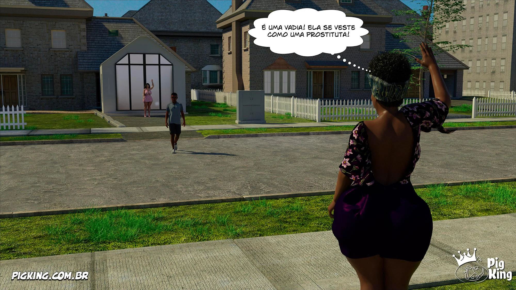 Ajuda Safada da Mamãe 73: Sexo Explícito em HQ 3D