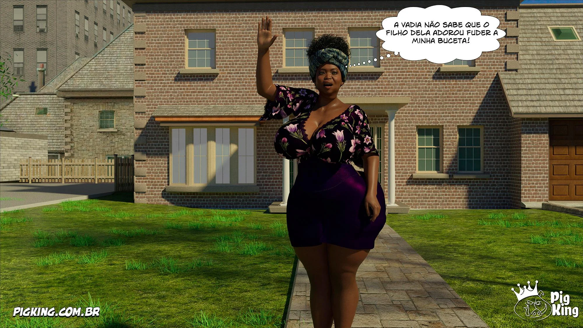 Ajuda Safada da Mamãe 73: Sexo Explícito em HQ 3D