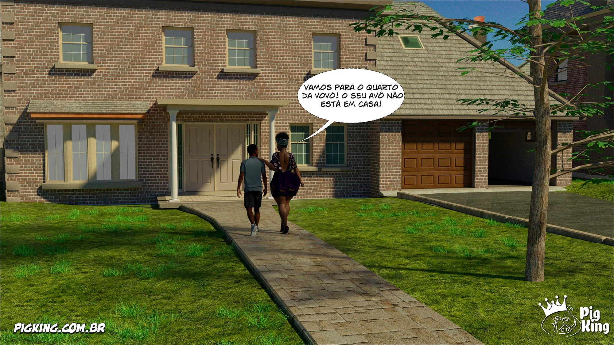 Ajuda Safada da Mamãe 73: Sexo Explícito em HQ 3D