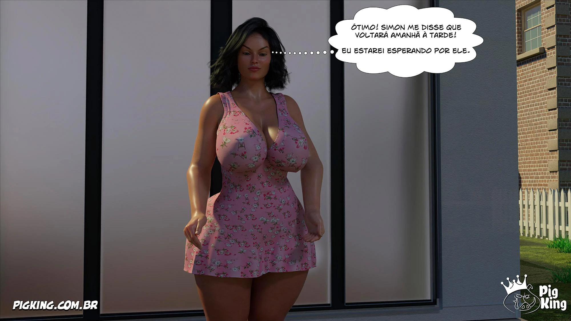 Ajuda Safada da Mamãe 73: Sexo Explícito em HQ 3D