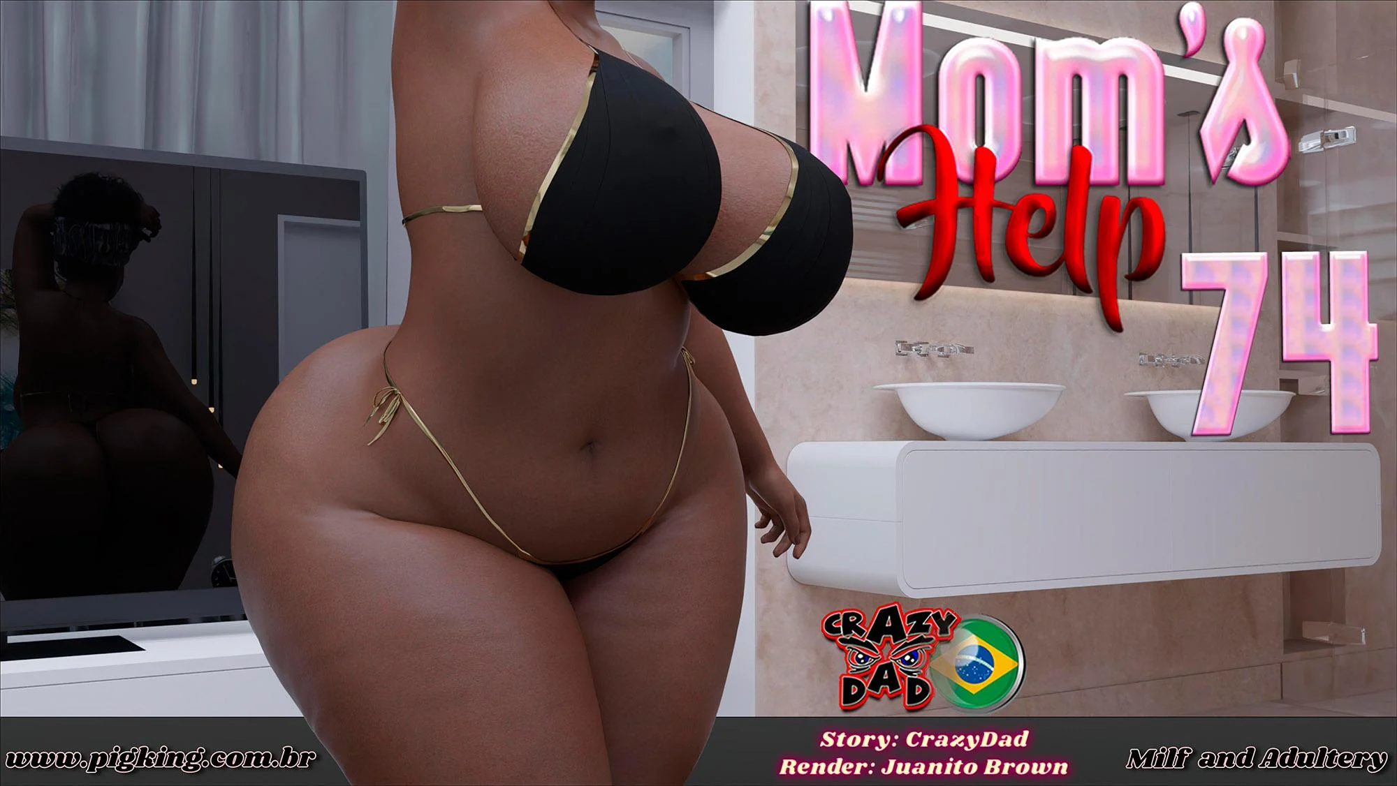 Mamãe Sedutora: Hentai Quente em 3D para Adultos Sem Limites