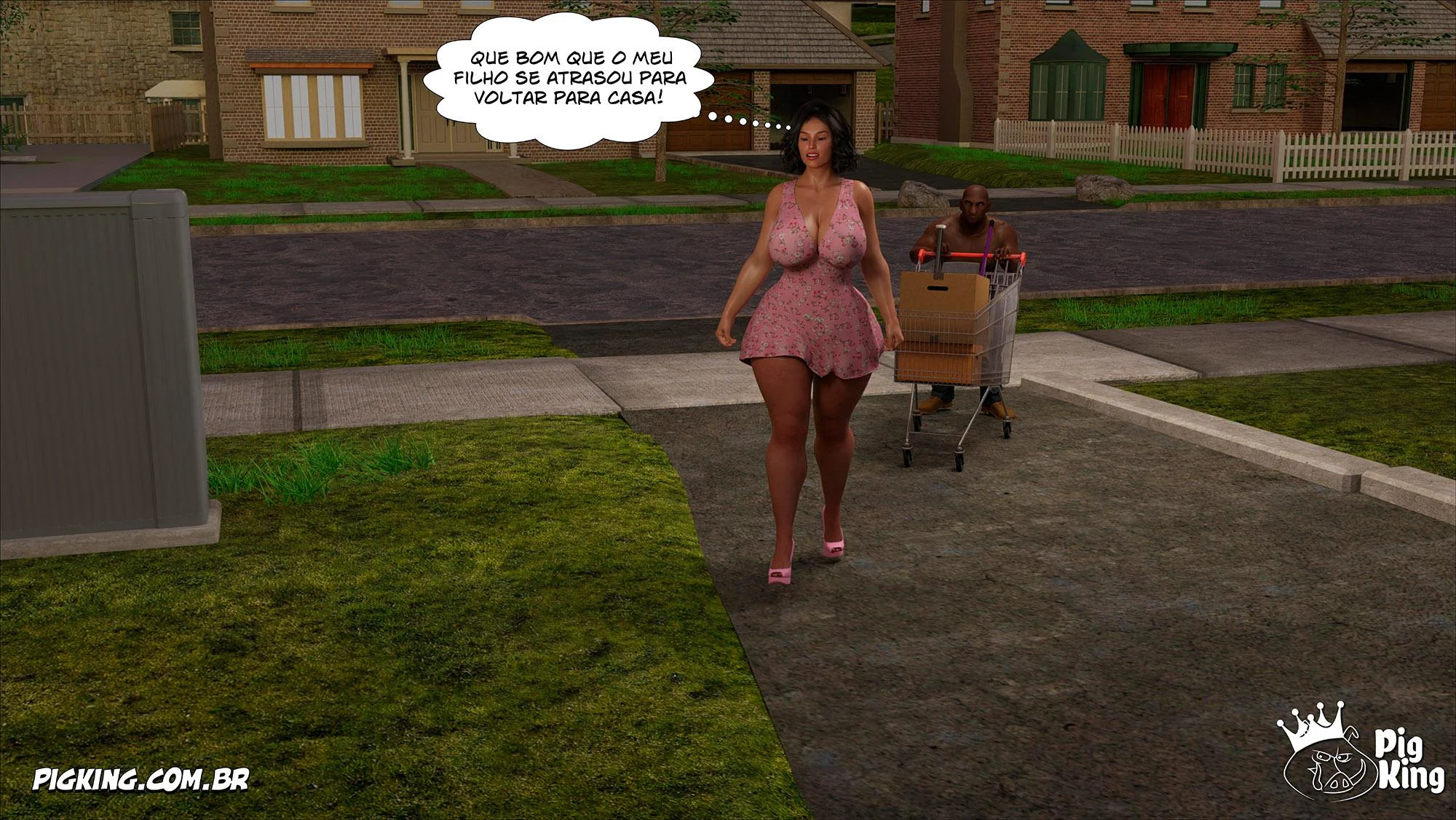 Mãe Cobiçosa: Sexo Explícito em 3D nos Quadrinhos Eróticos Mãe Cobiçosa: Sexo Explícito em 3D nos Quadrinhos Eróticos