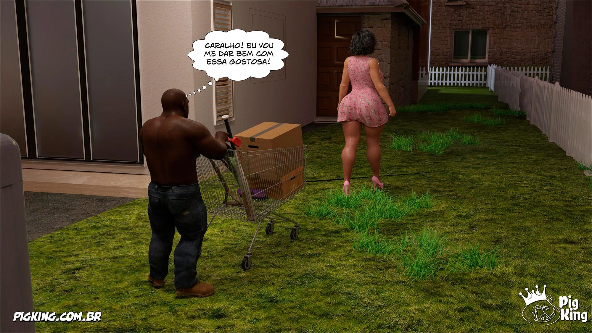 Mãe Cobiçosa: Sexo Explícito em 3D nos Quadrinhos Eróticos