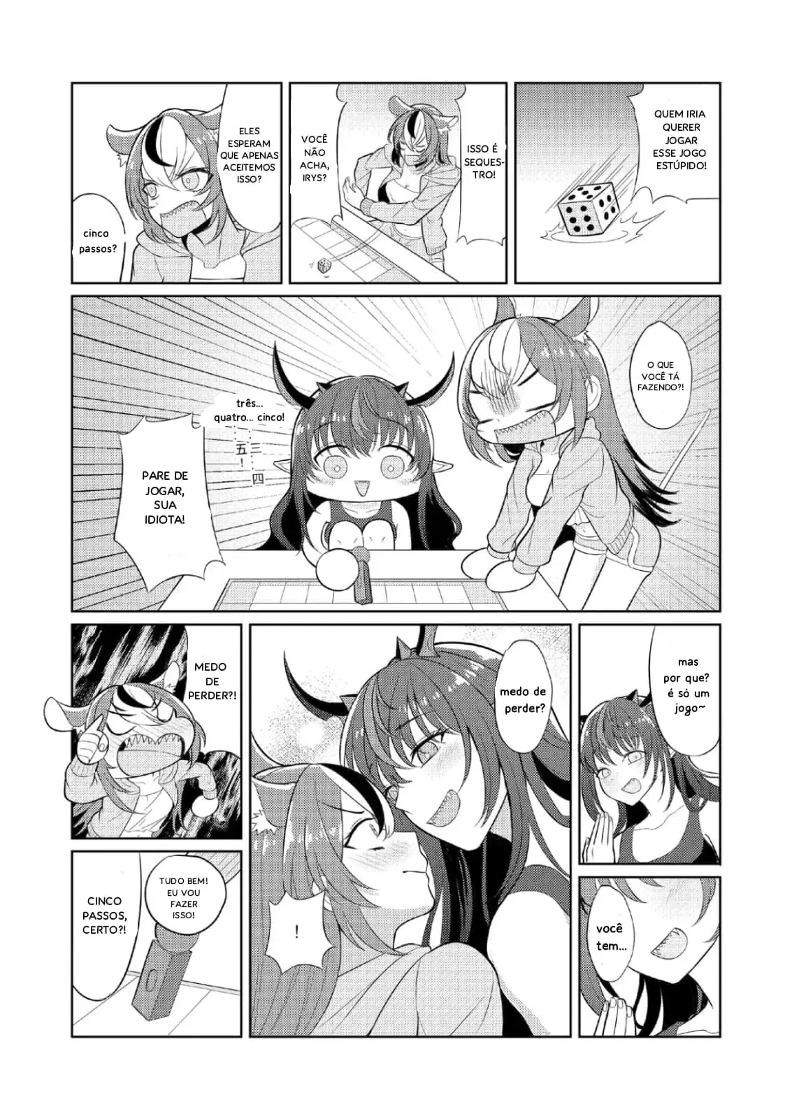 Monopólio Proibido: Fodas Explícitas Entre Garotas em HQ Erótica