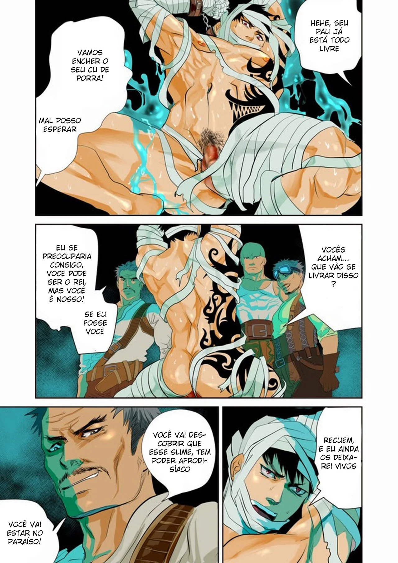 Tormentos Carnais - Yaoi Explícito de Monstros e Humanos nos Quadrinhos Tormentos Carnais - Yaoi Explícito de Monstros e Humanos nos Quadrinhos