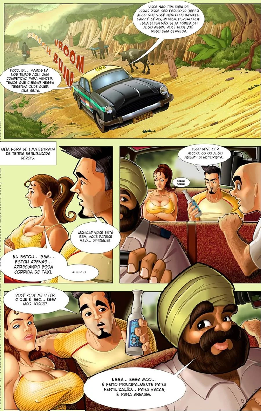 Desvende as Taras Proibidas de Moo-Nica: Amoo-Zing Adventure em HQ