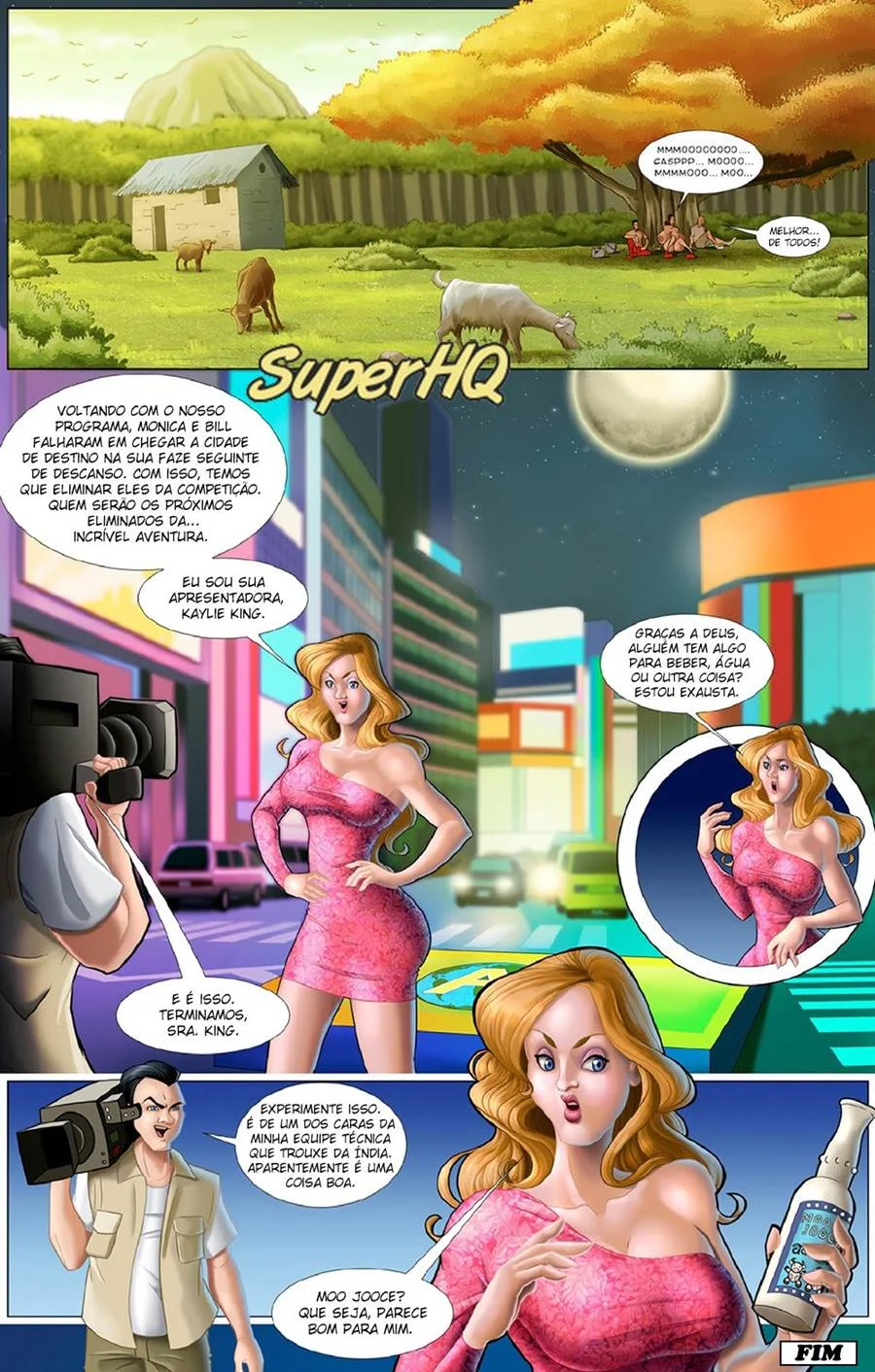 Desvende as Taras Proibidas de Moo-Nica: Amoo-Zing Adventure em HQ