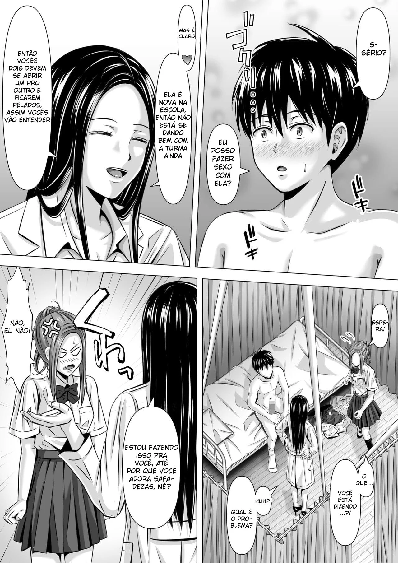 Vizinha Solitária: O Quebra-cabeça Erótico com o Garoto da Cidade