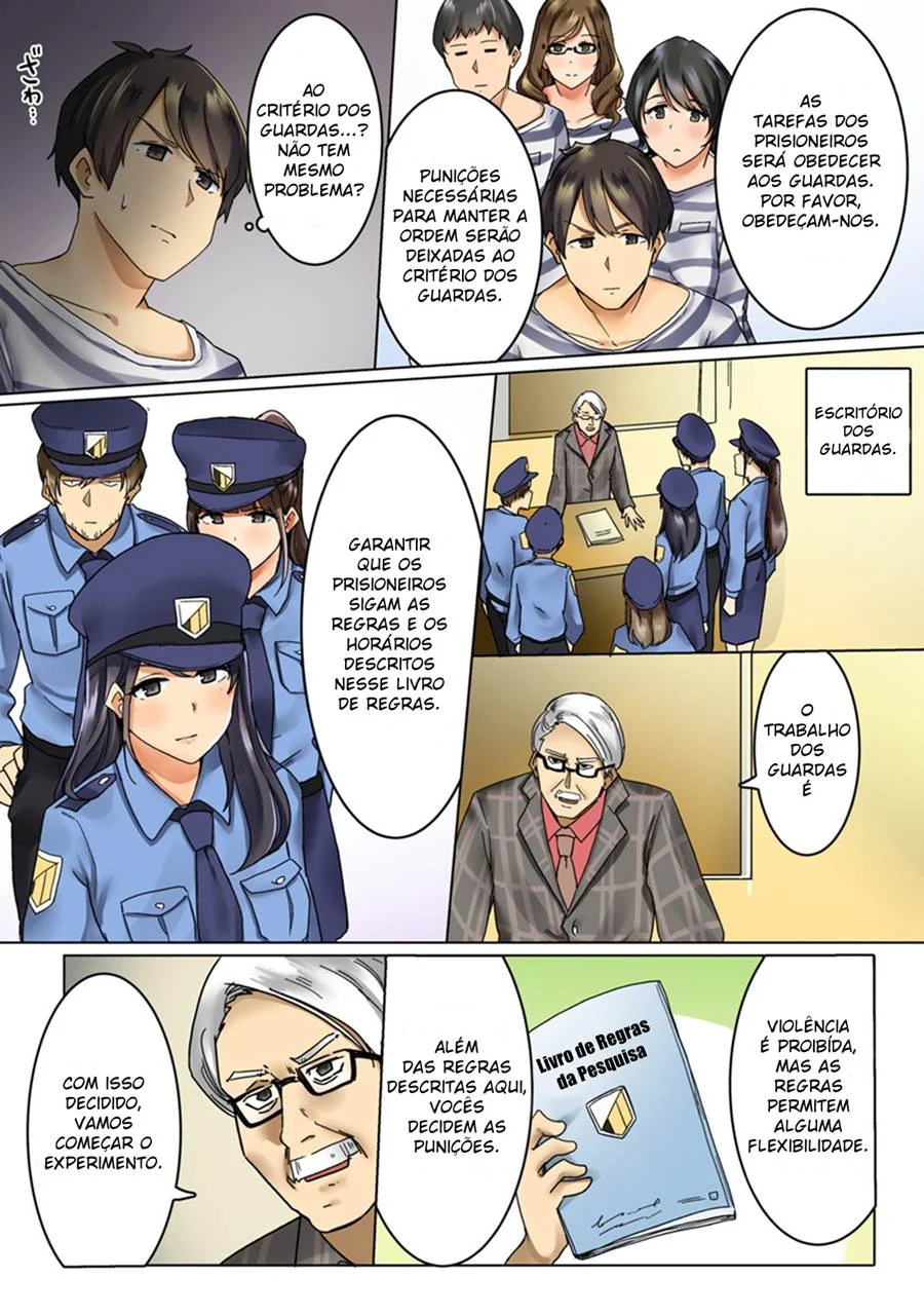 Aulas Eróticas na Prisão - Confinamento Sexual Explícito em HQ