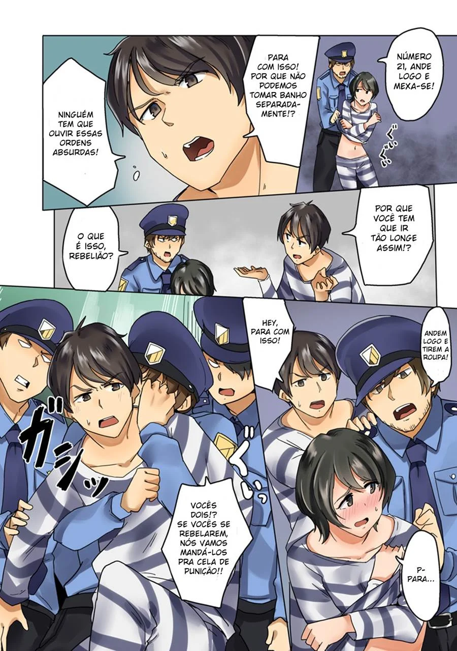 Aulas Eróticas na Prisão - Confinamento Sexual Explícito em HQ