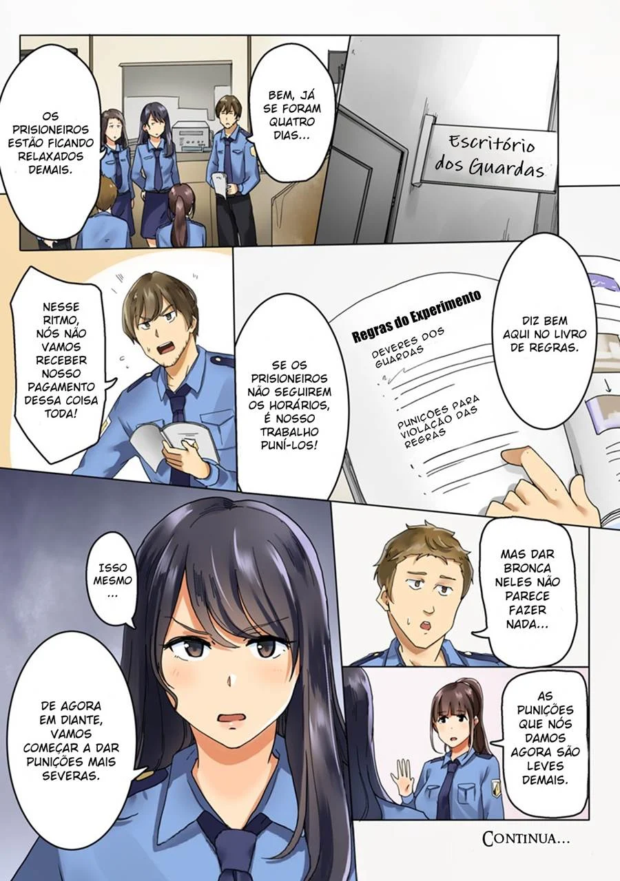 Aulas Eróticas na Prisão - Confinamento Sexual Explícito em HQ