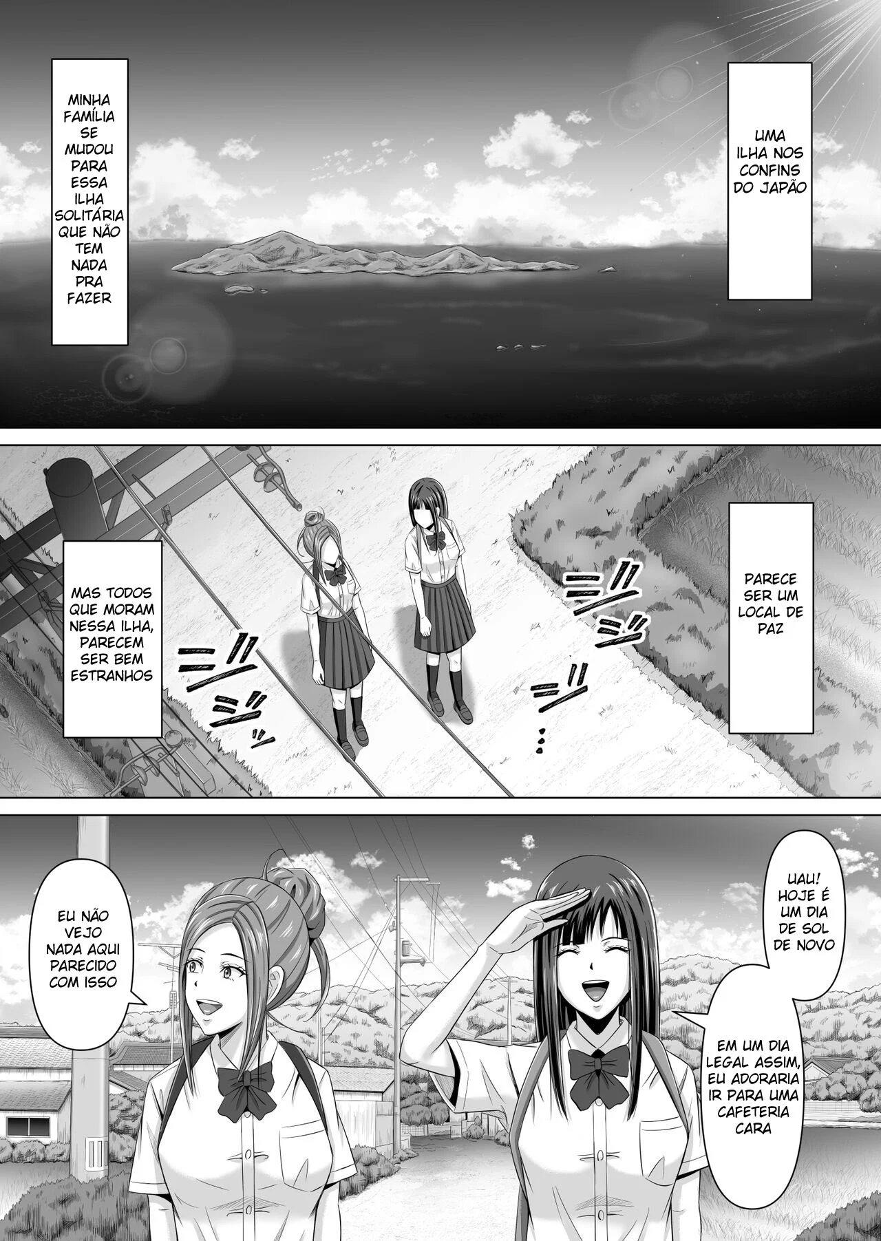 Hentai Explícito: Morando no Meio do Nada e Transando Sem Limites