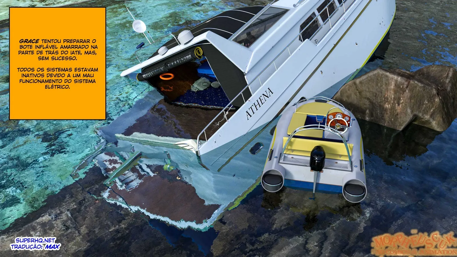 Aventura Erótica na Ilha Perdida: Fuga Proibida